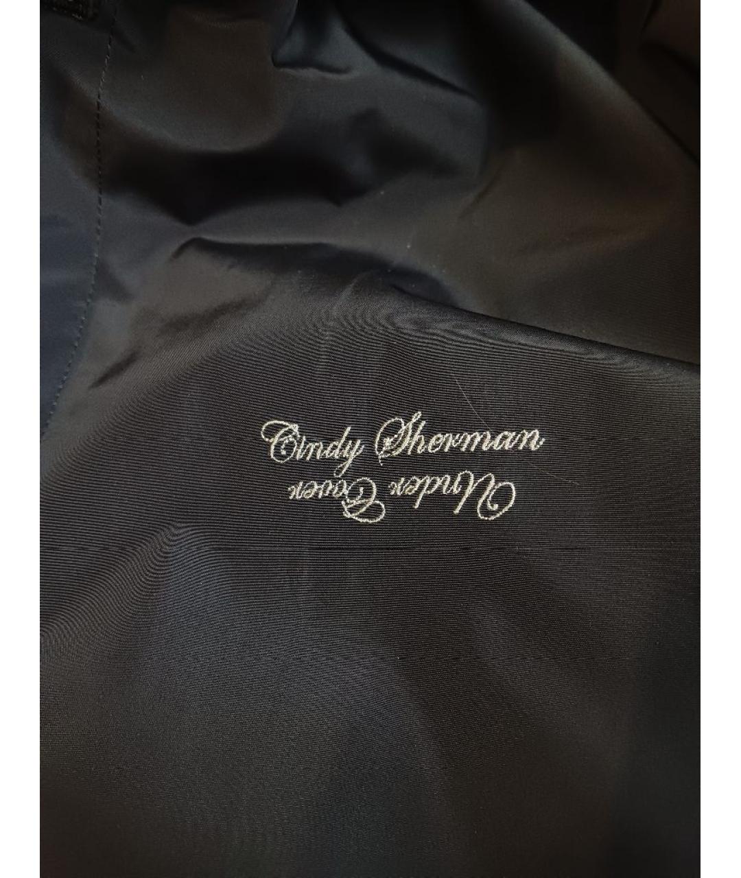 UNDERCOVER Антрацитовый полиэстеровый тренч/плащ, фото 8
