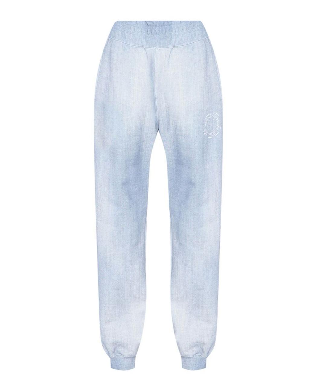 ERMANNO SCERVINO Голубой хлопковый костюм с брюками, фото 2