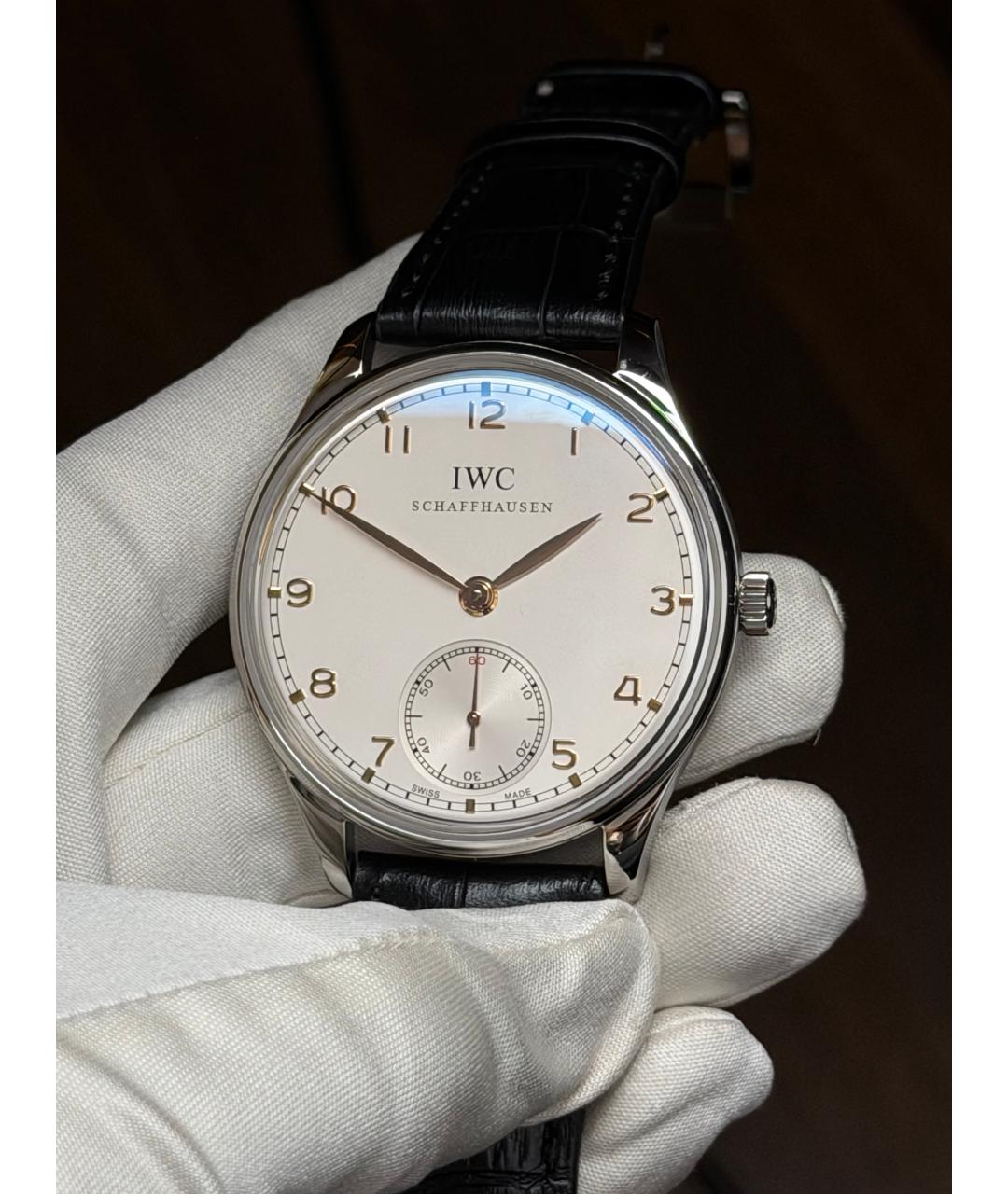 IWC Белые часы, фото 3