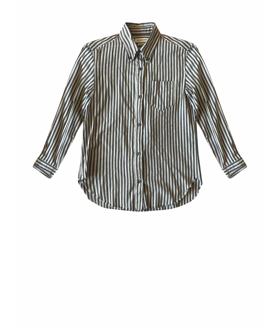 ISABEL MARANT ETOILE Серая хлопковая рубашка, фото 1