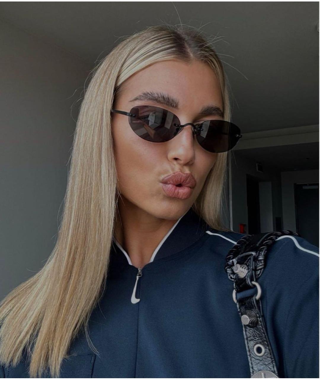 Vehla Черные металлические солнцезащитные очки, фото 3