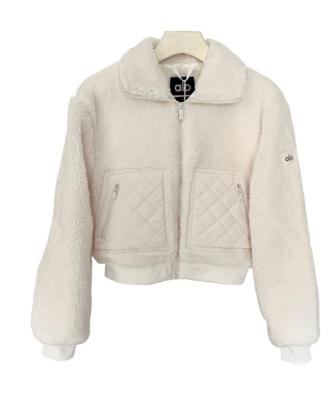 ALO YOGA Белая куртка, фото 7