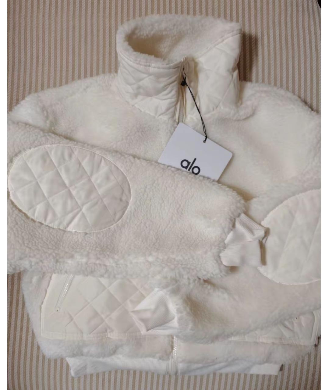 ALO YOGA Белая куртка, фото 5