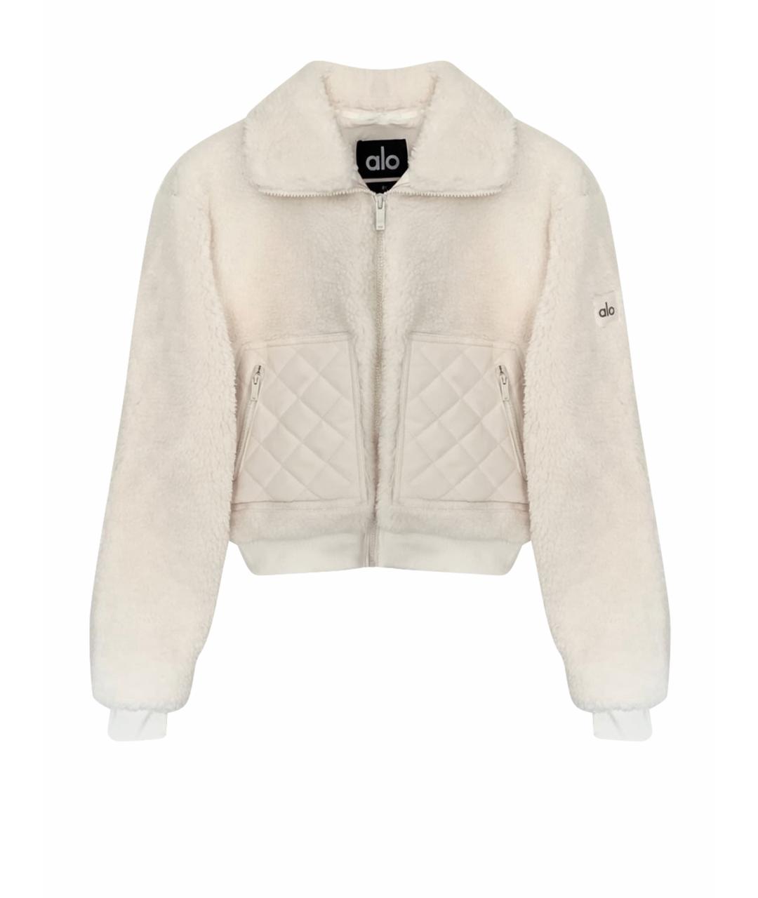 ALO YOGA Белая куртка, фото 1