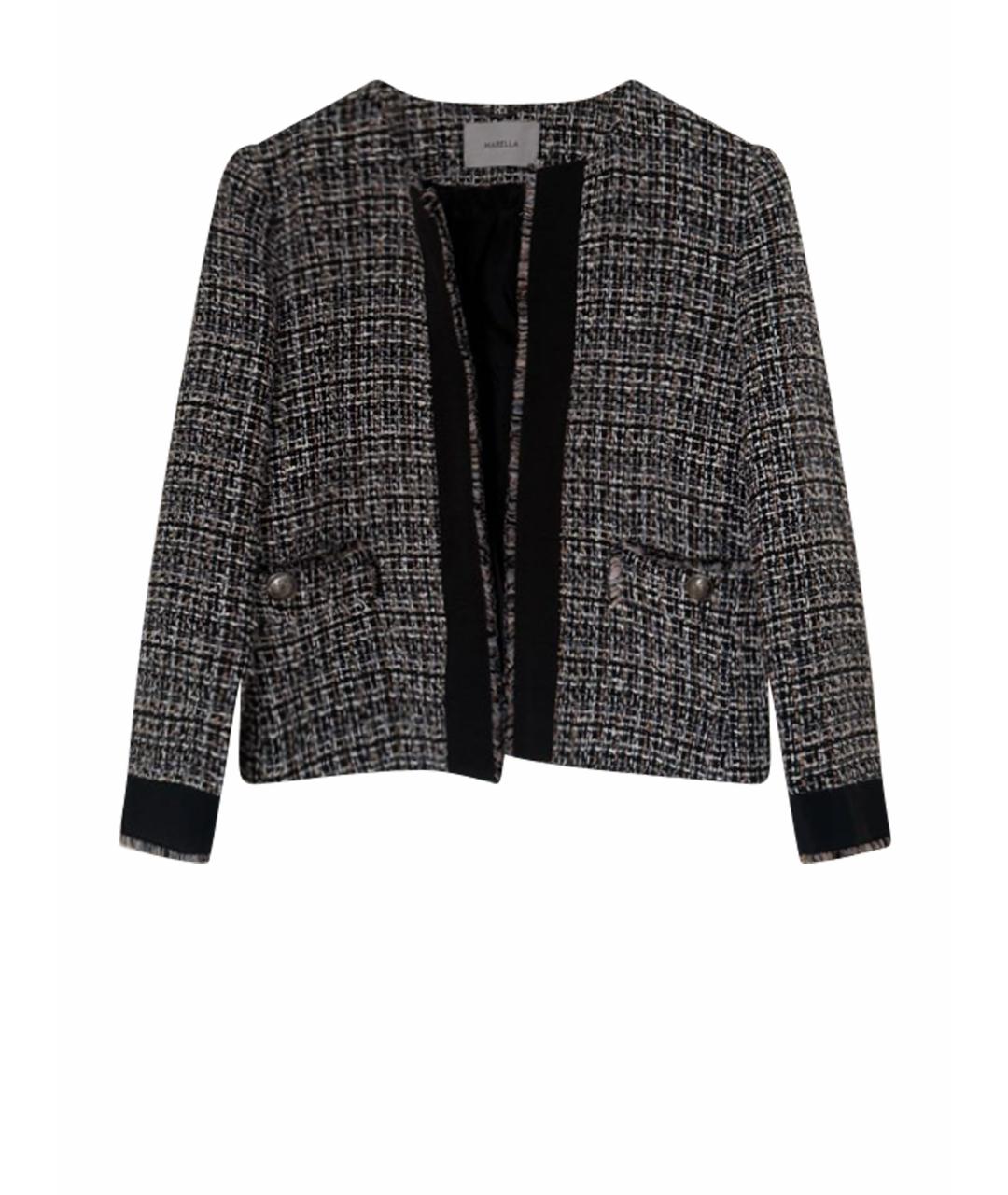 MARELLA Мульти хлопковый жакет/пиджак, фото 8