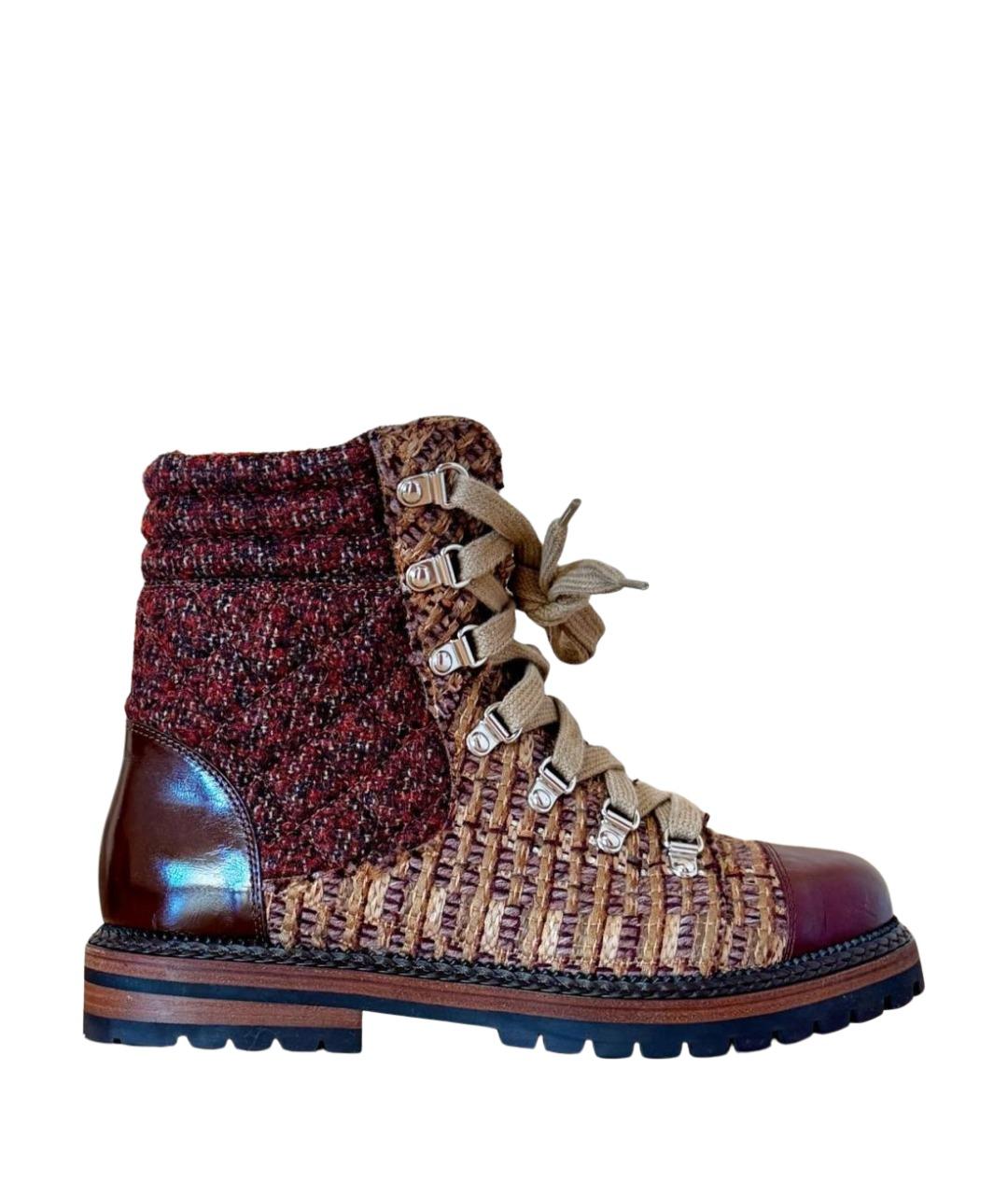 CHANEL Мульти кожаные ботинки, фото 1