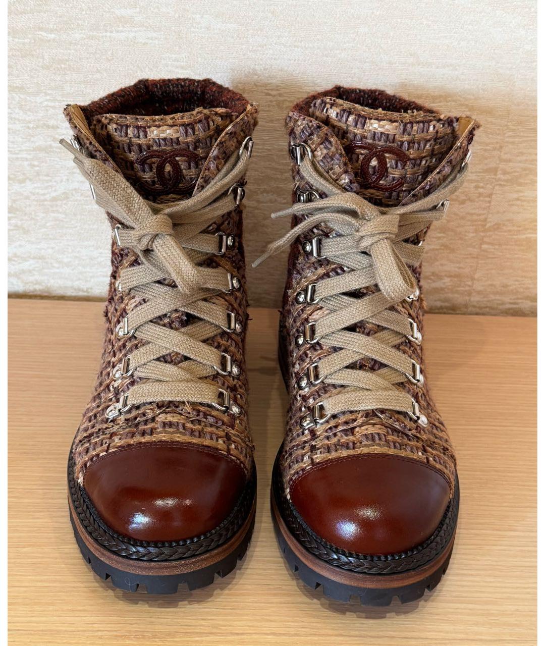 CHANEL Мульти кожаные ботинки, фото 2