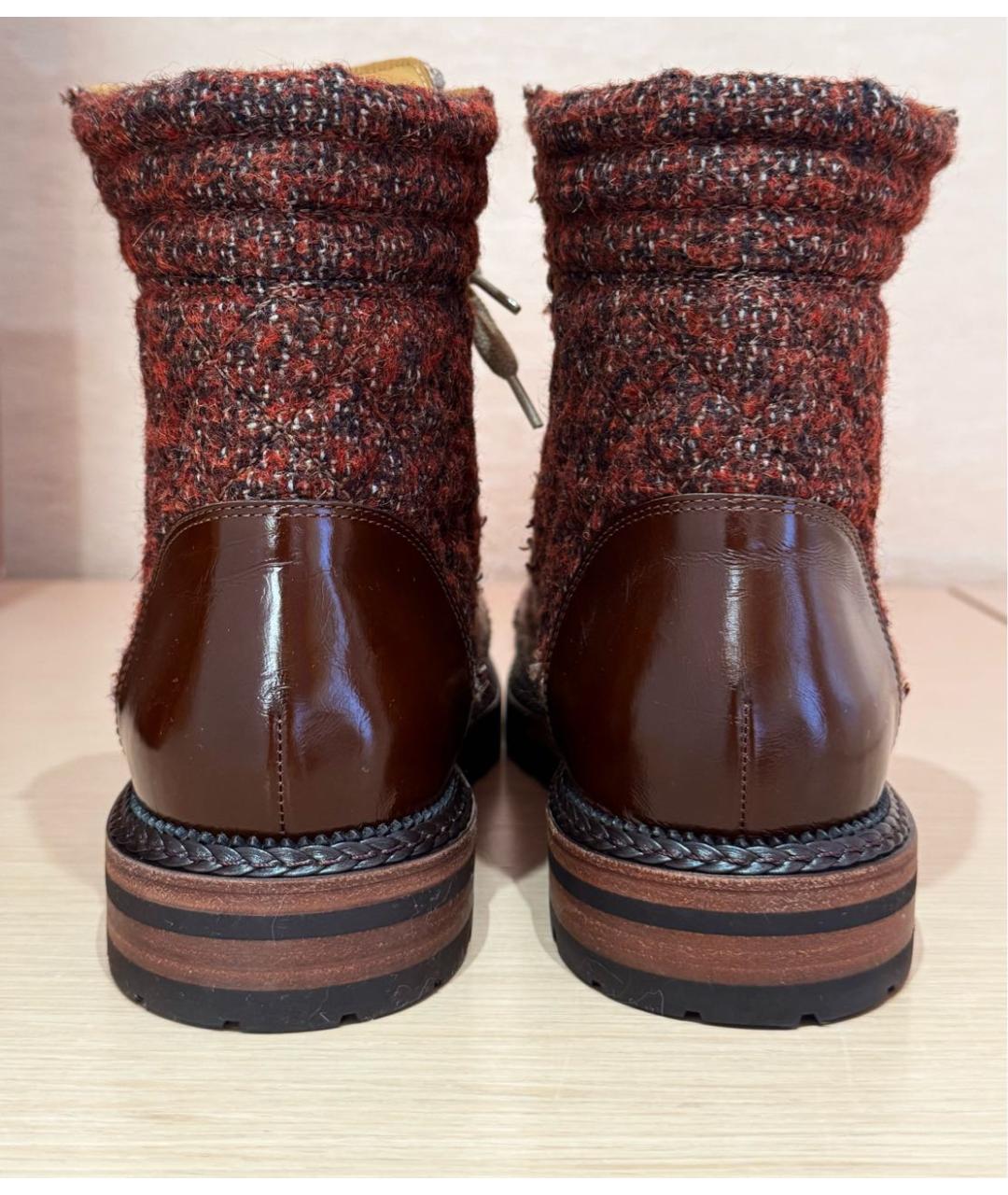 CHANEL Мульти кожаные ботинки, фото 4