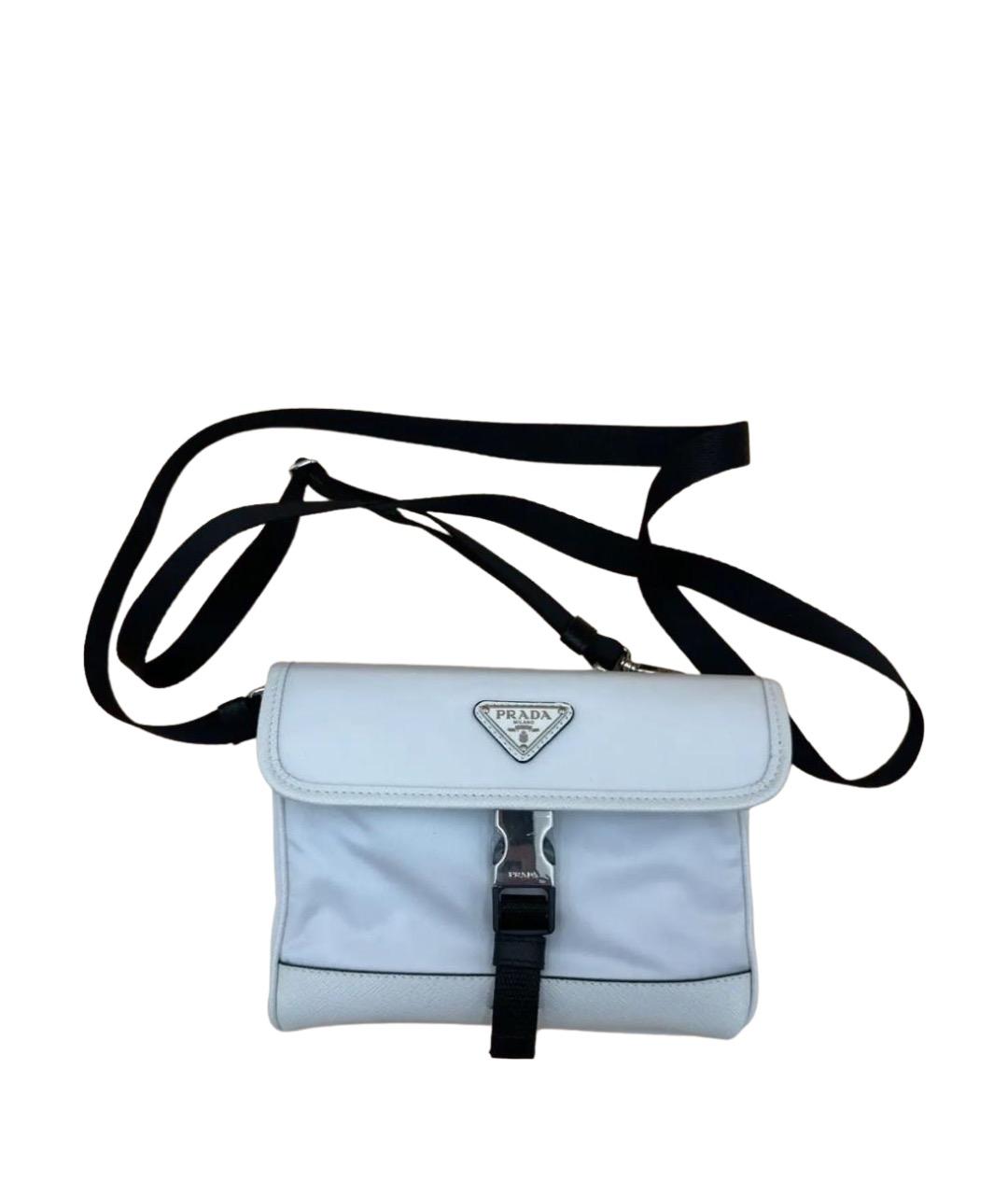 PRADA Белая сумка на плечо, фото 1