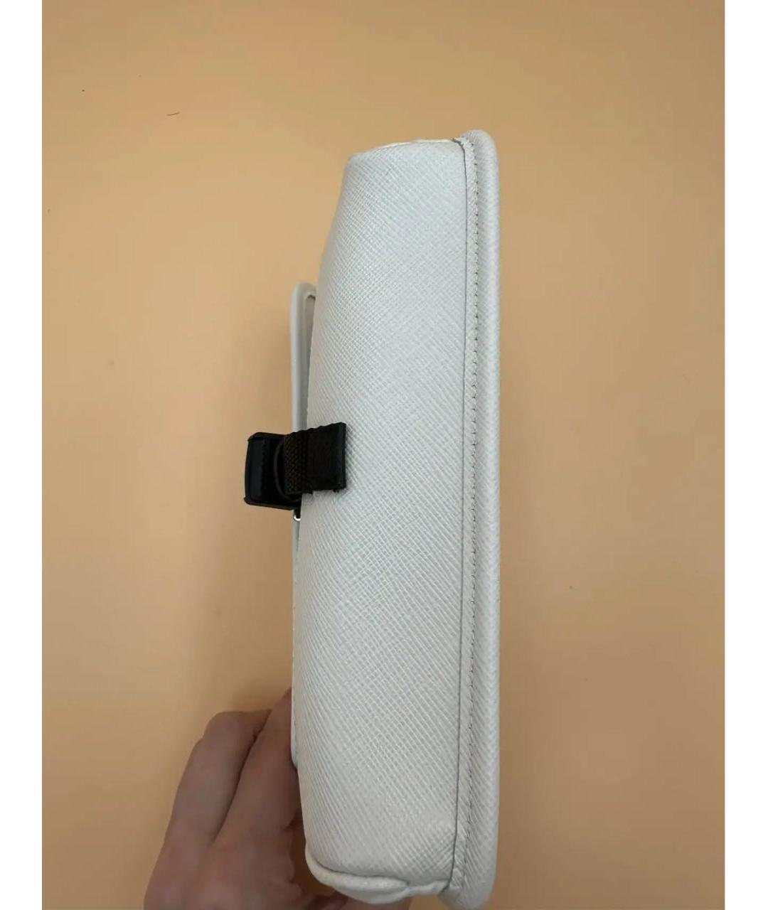 PRADA Белая сумка на плечо, фото 5