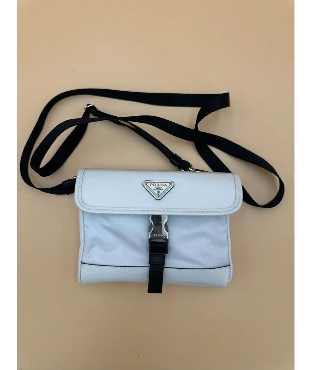 PRADA Белая сумка на плечо, фото 9