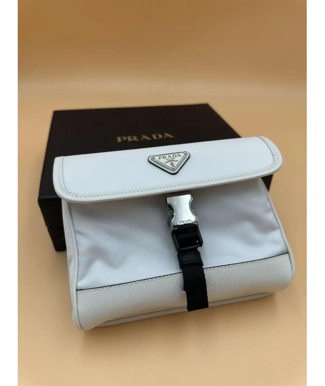 PRADA Белая сумка на плечо, фото 2