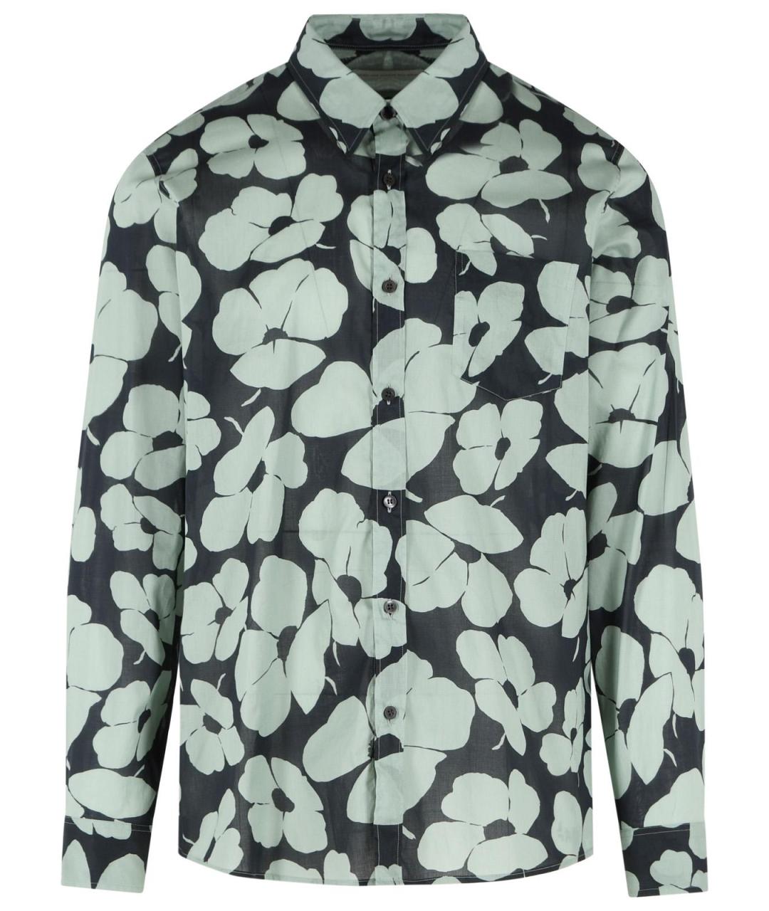 DRIES VAN NOTEN Мульти хлопковая классическая рубашка, фото 1