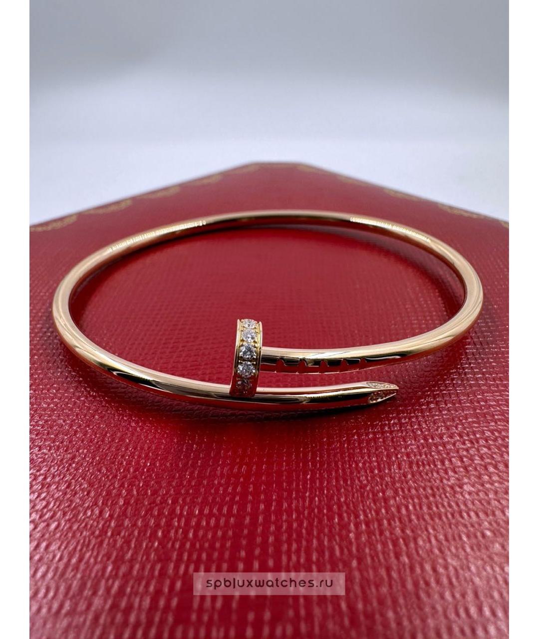 CARTIER Золотой браслет из розового золота, фото 2