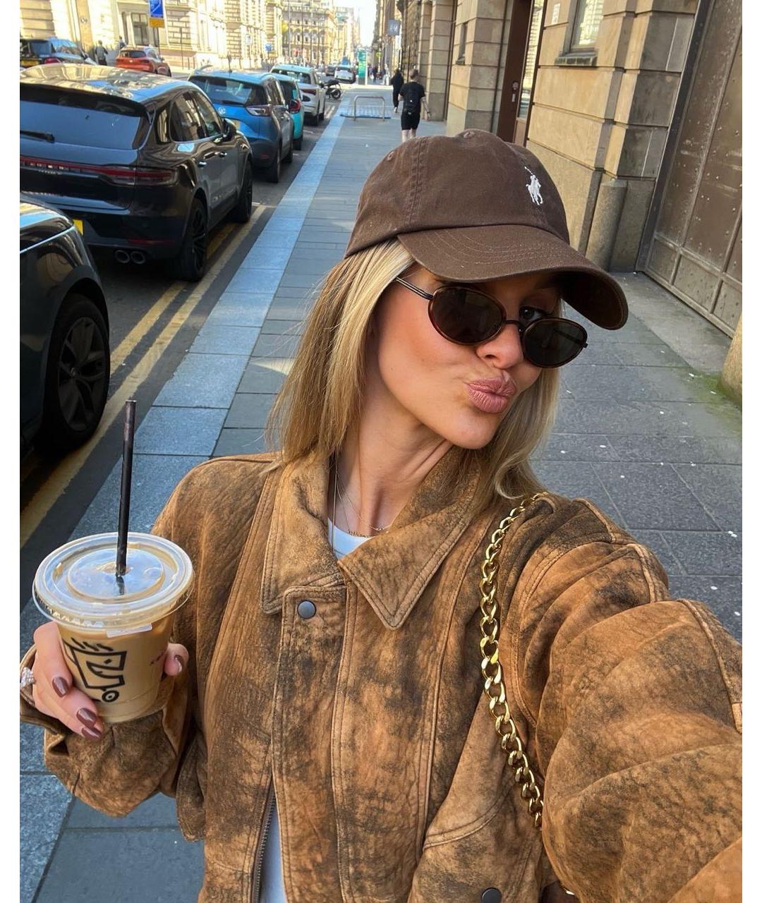 POLO RALPH LAUREN Коричневая хлопковая кепка, фото 8