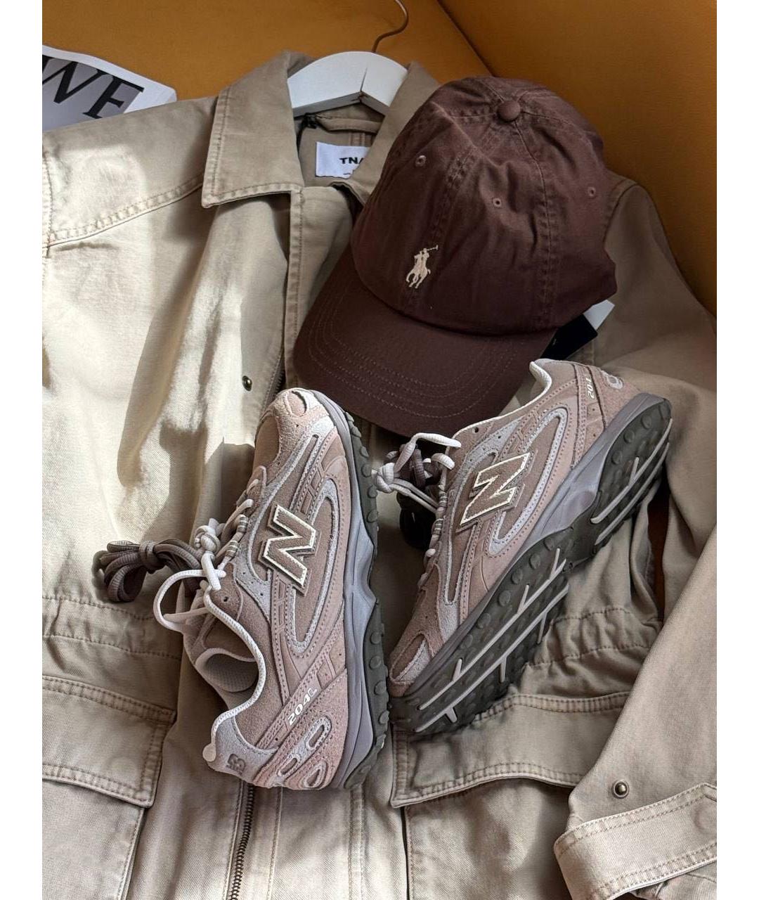 POLO RALPH LAUREN Коричневая хлопковая кепка, фото 6