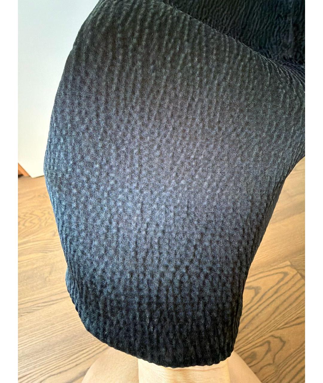 BALENCIAGA Черный вискозный костюм с юбками, фото 4