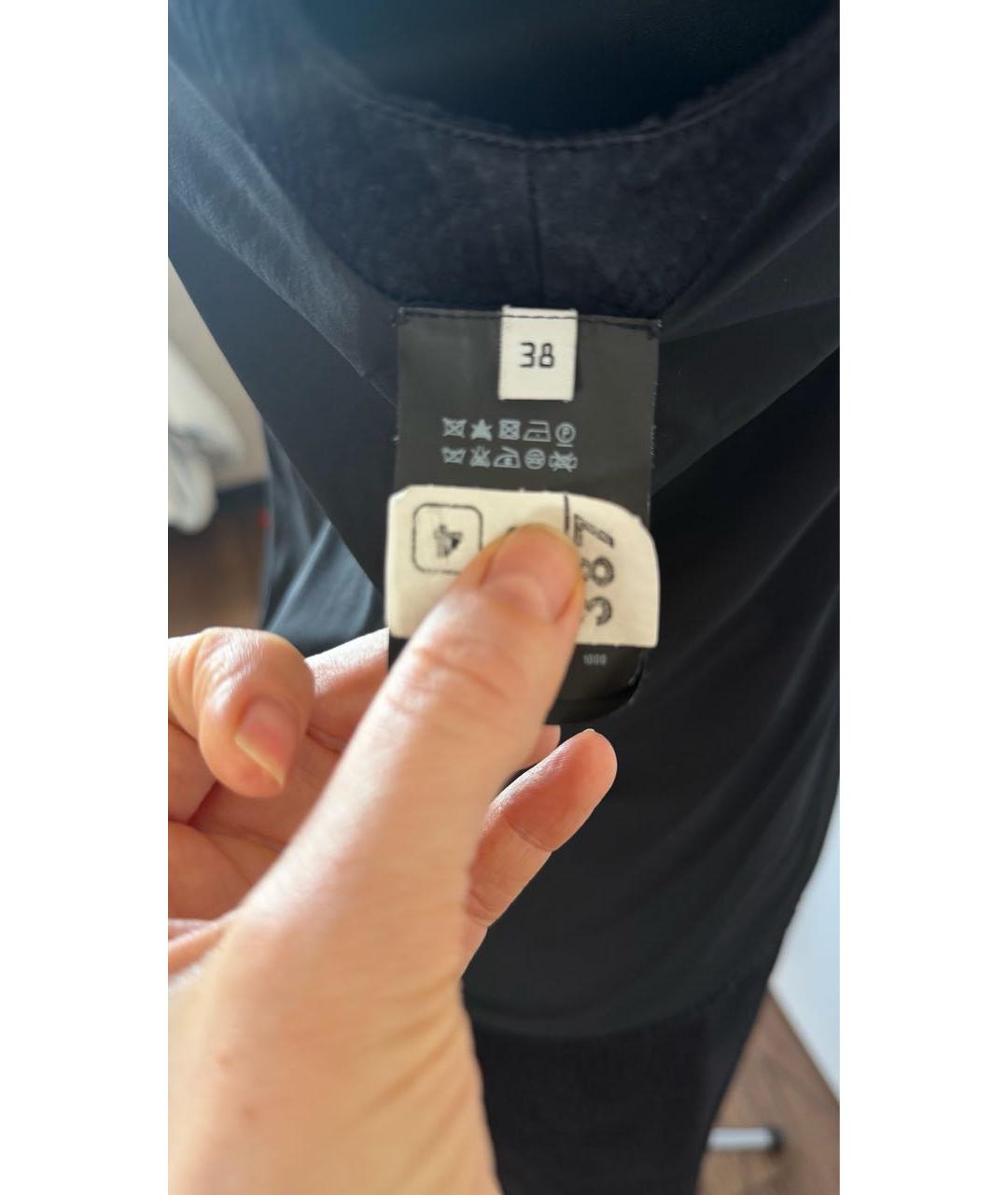 BALENCIAGA Черный вискозный костюм с юбками, фото 7