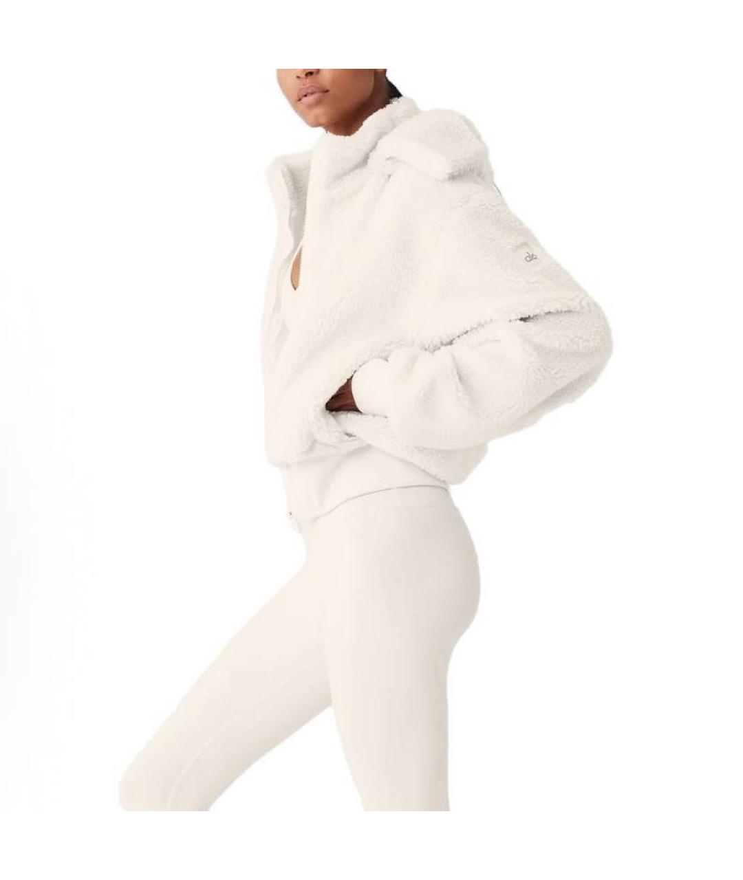ALO YOGA Белая куртка, фото 3