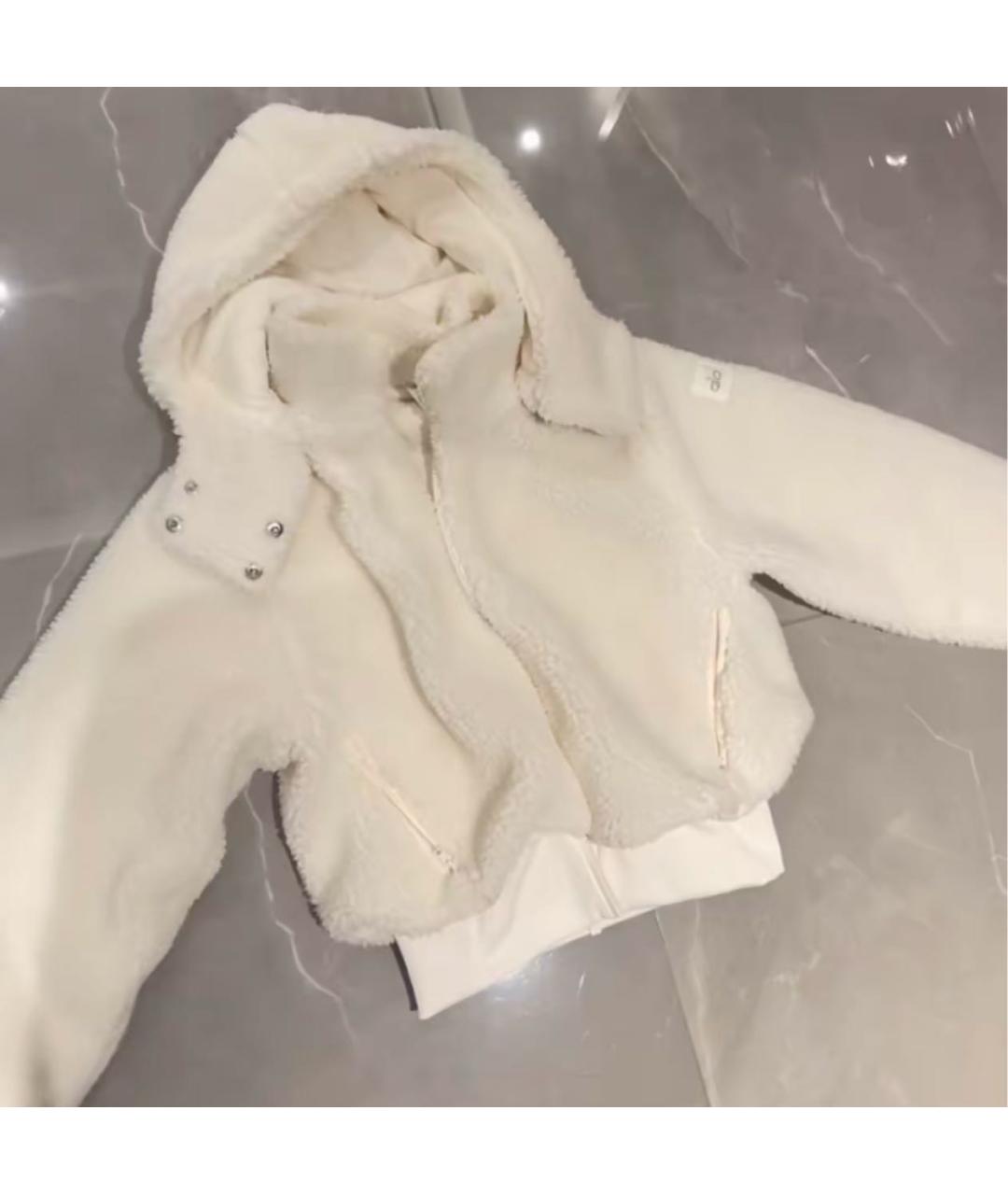ALO YOGA Белая куртка, фото 8