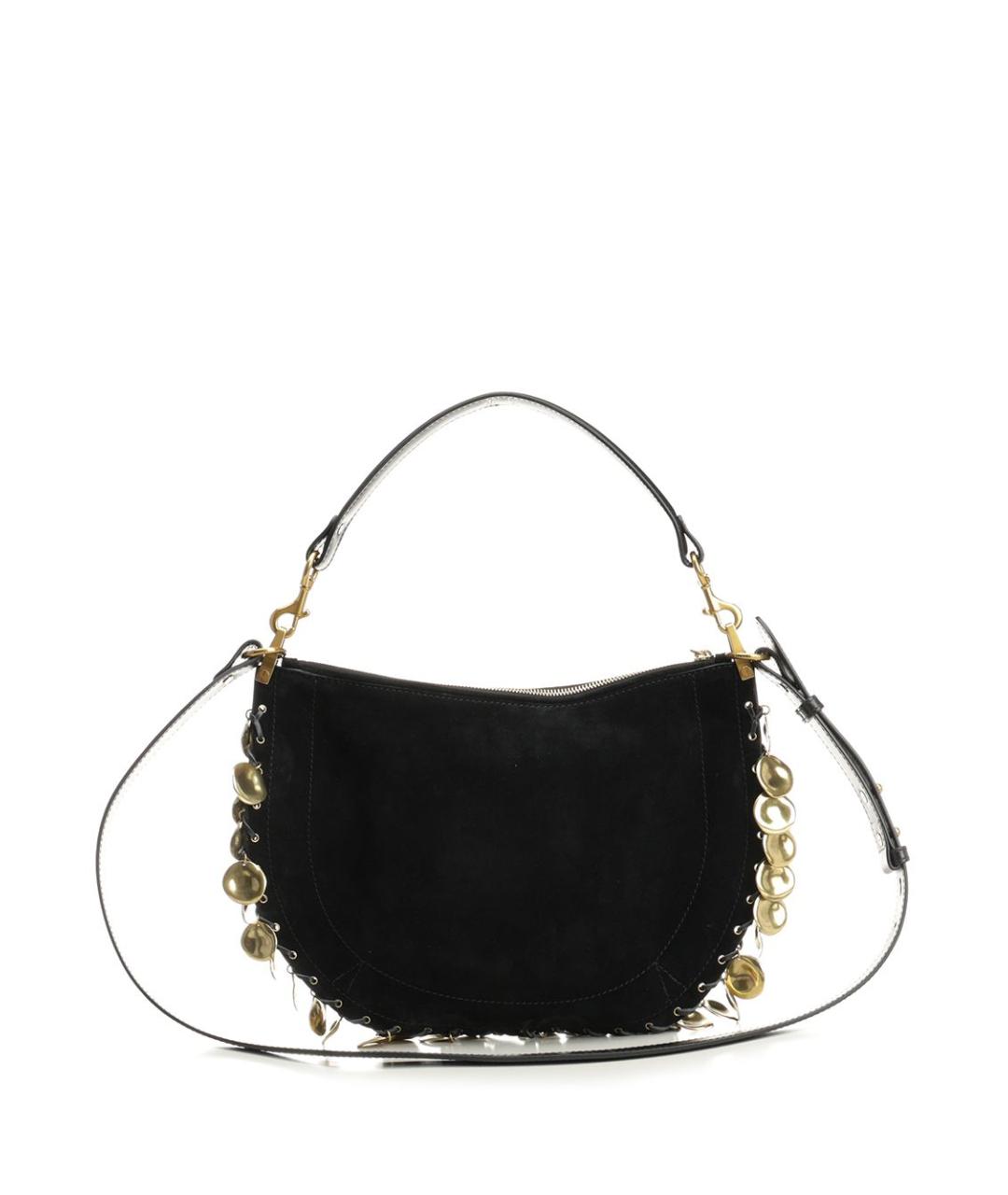 ISABEL MARANT Черная замшевая сумка через плечо, фото 3