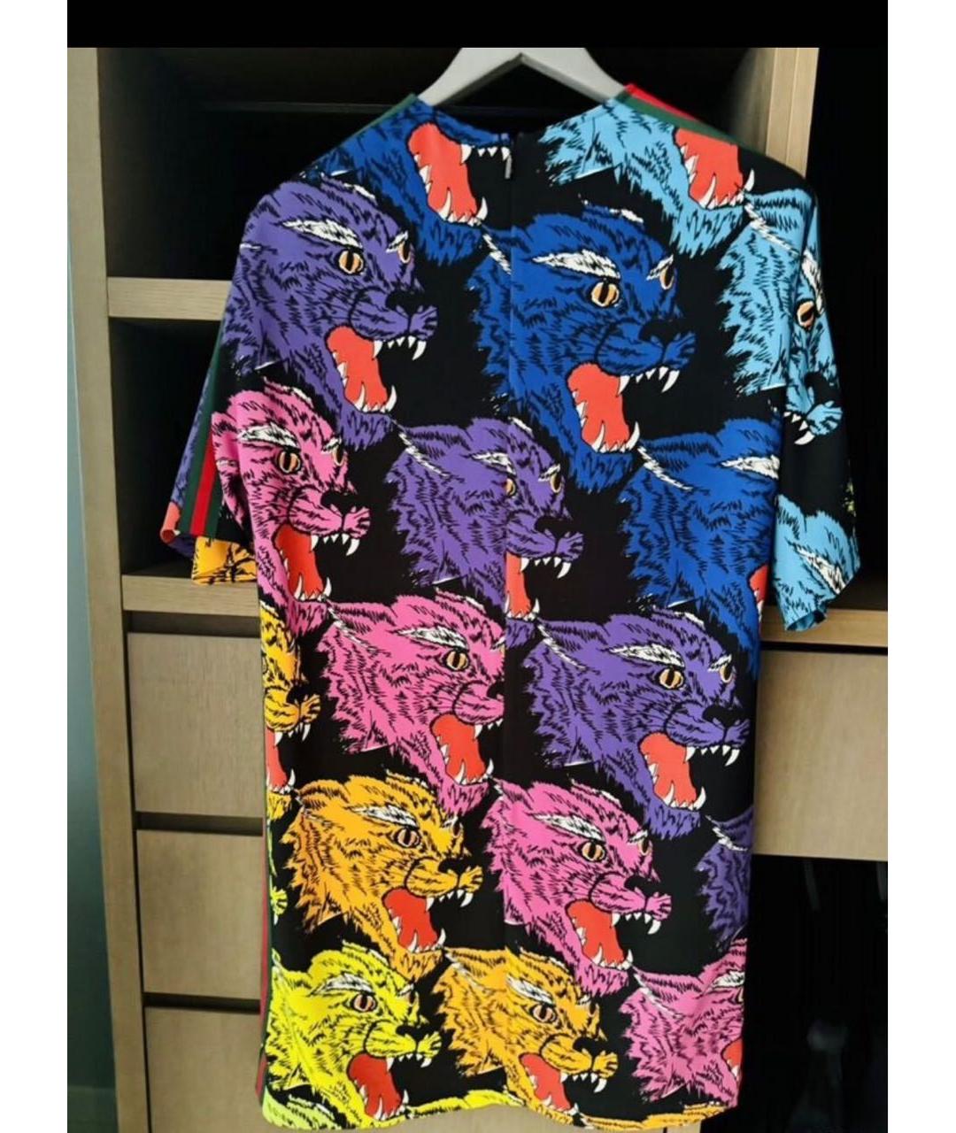 GUCCI Вискозное повседневное платье, фото 2