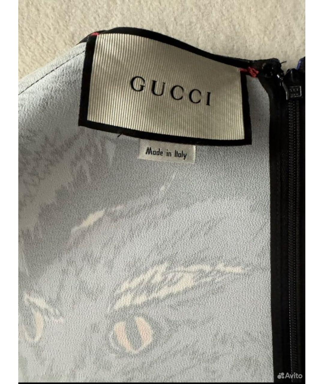 GUCCI Вискозное повседневное платье, фото 6