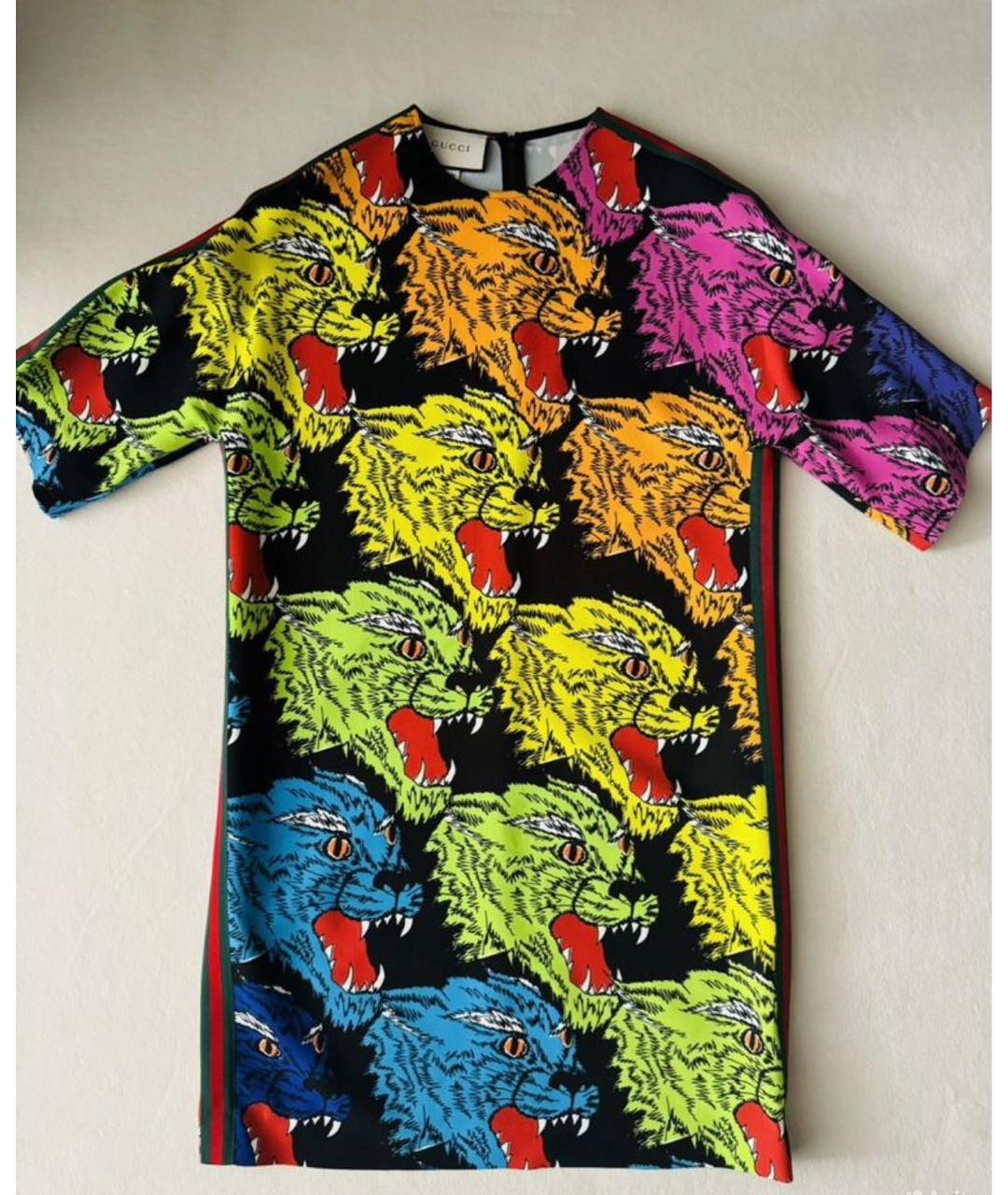 GUCCI Вискозное повседневное платье, фото 3