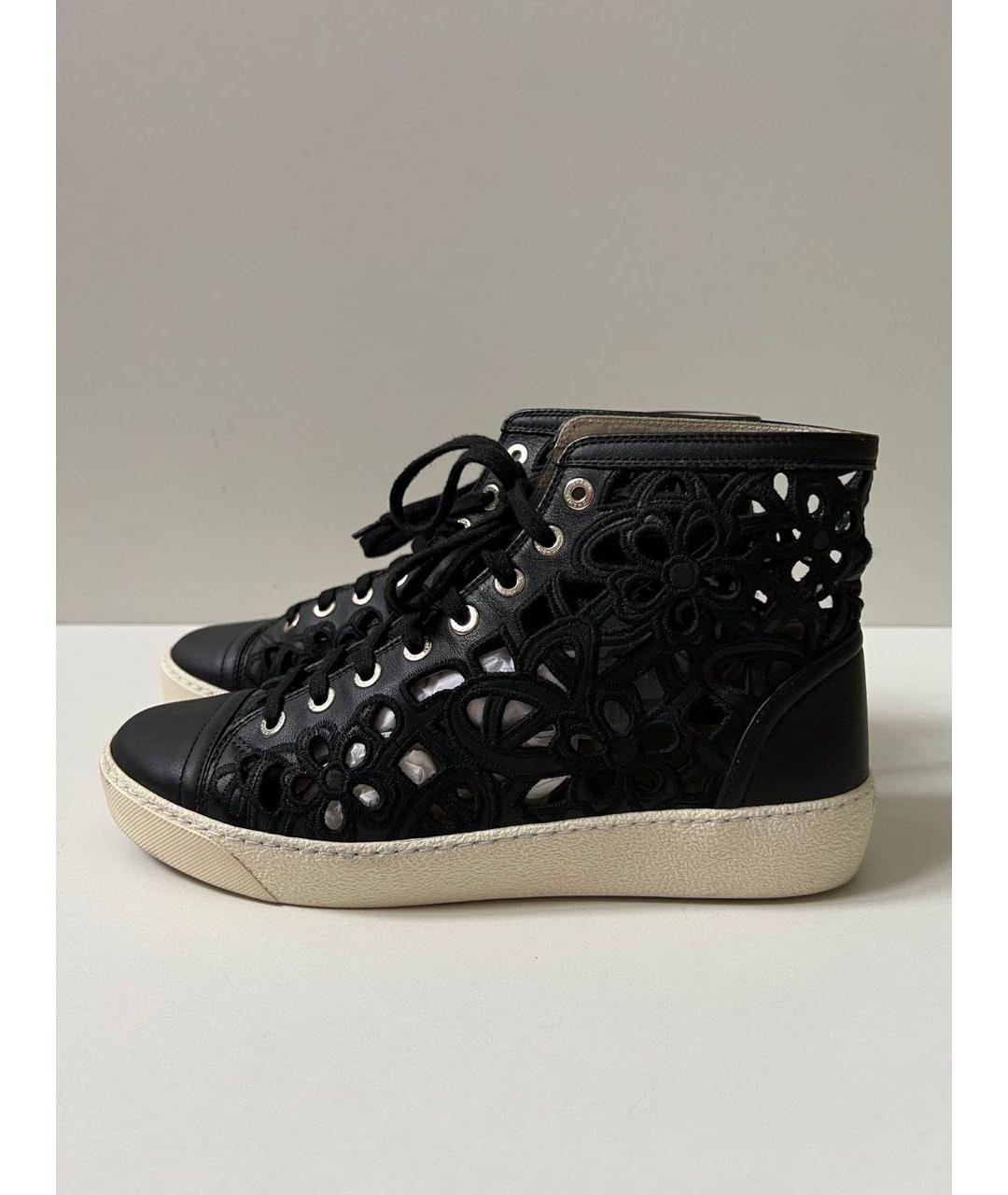 CHANEL Черные кеды, фото 3