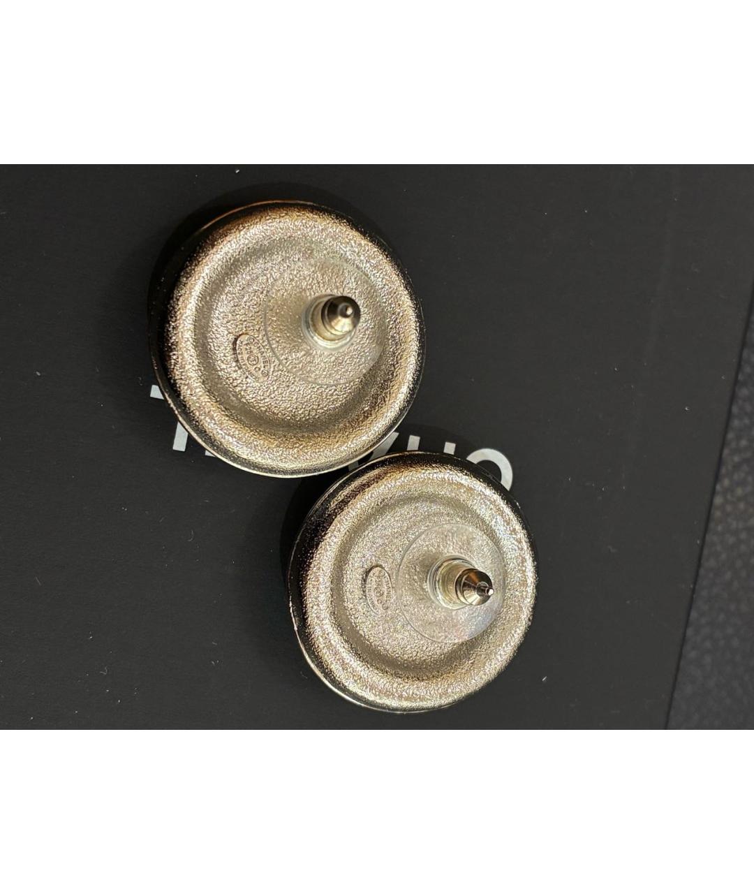 CHANEL Серебряные металлические серьги, фото 5