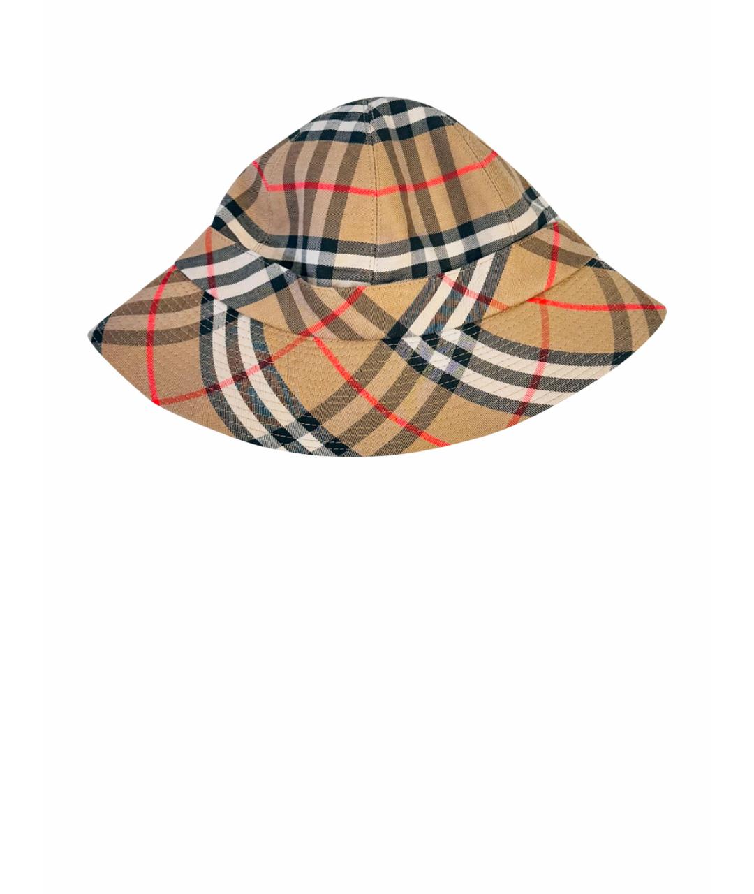 BURBERRY Бежевая панама, фото 1