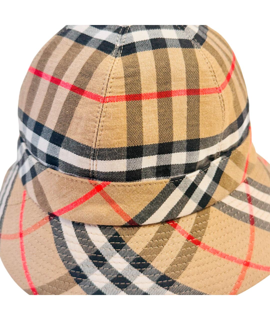 BURBERRY Бежевая панама, фото 3