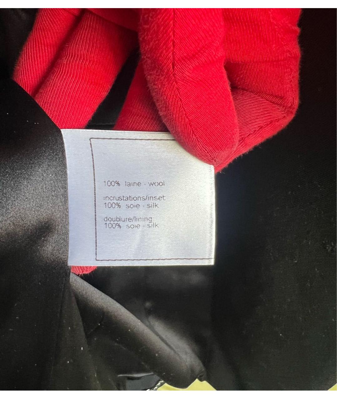 CHANEL Черный шерстяной жакет/пиджак, фото 8
