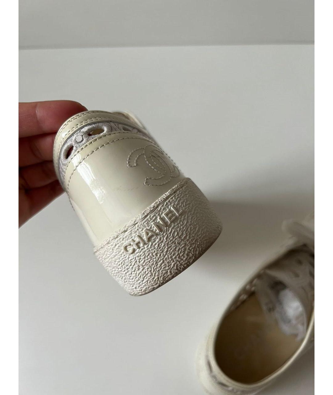 CHANEL Белые кеды, фото 7