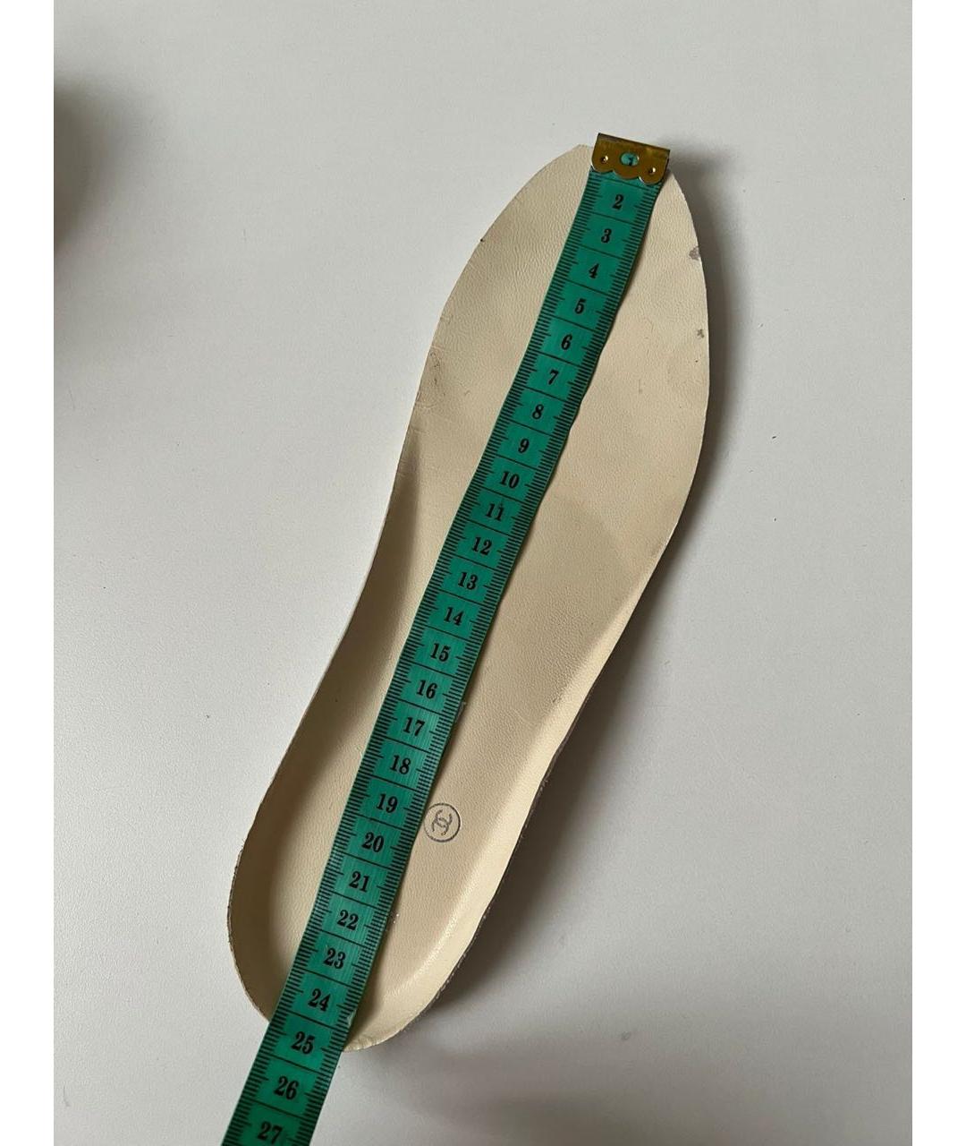 CHANEL Белые кеды, фото 6