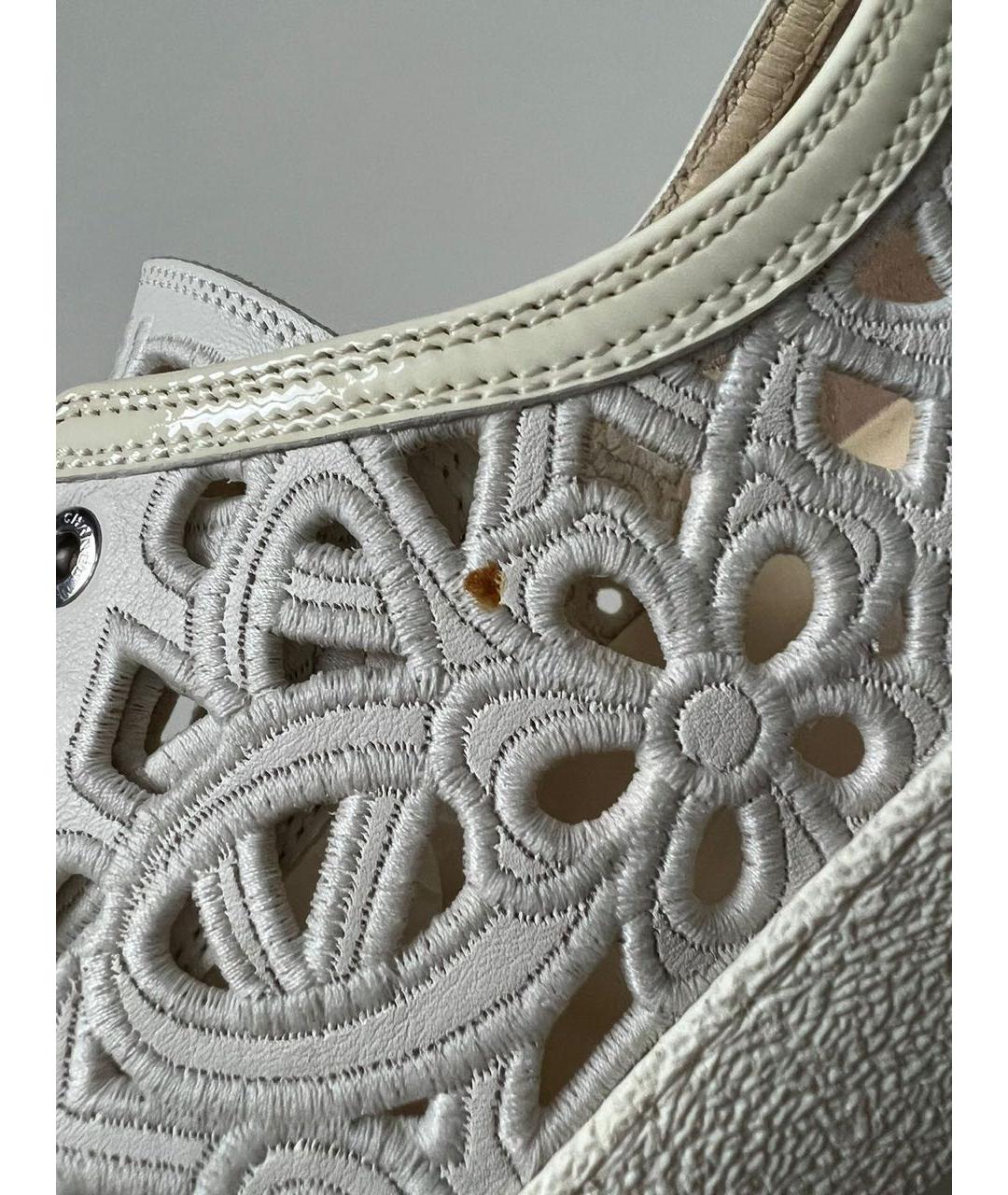 CHANEL Белые кеды, фото 5