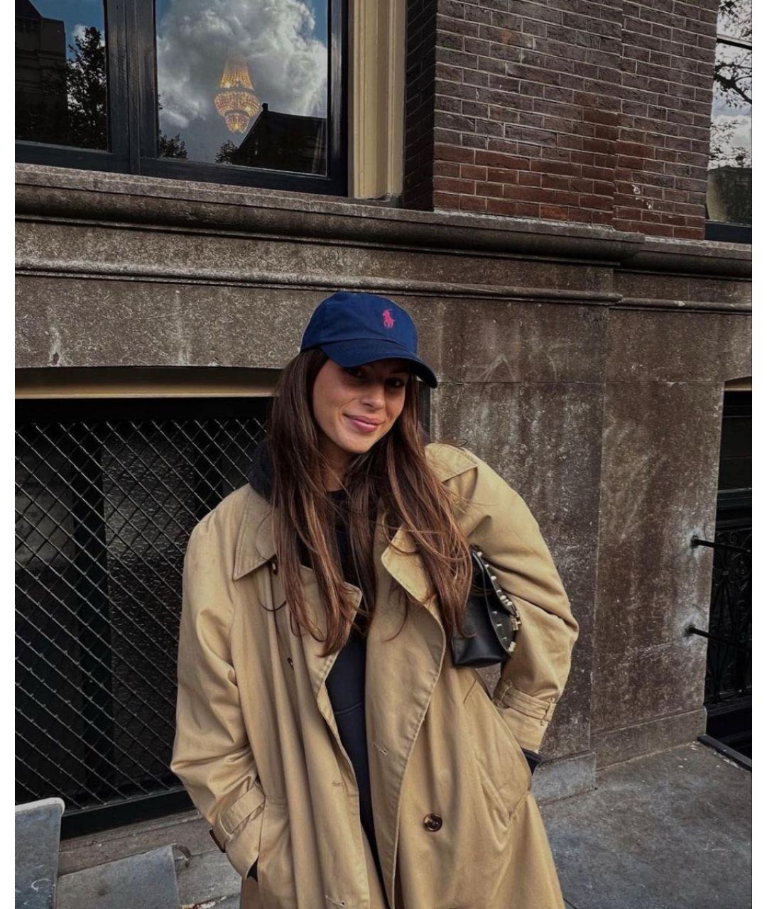 POLO RALPH LAUREN Темно-синяя хлопковая кепка, фото 7