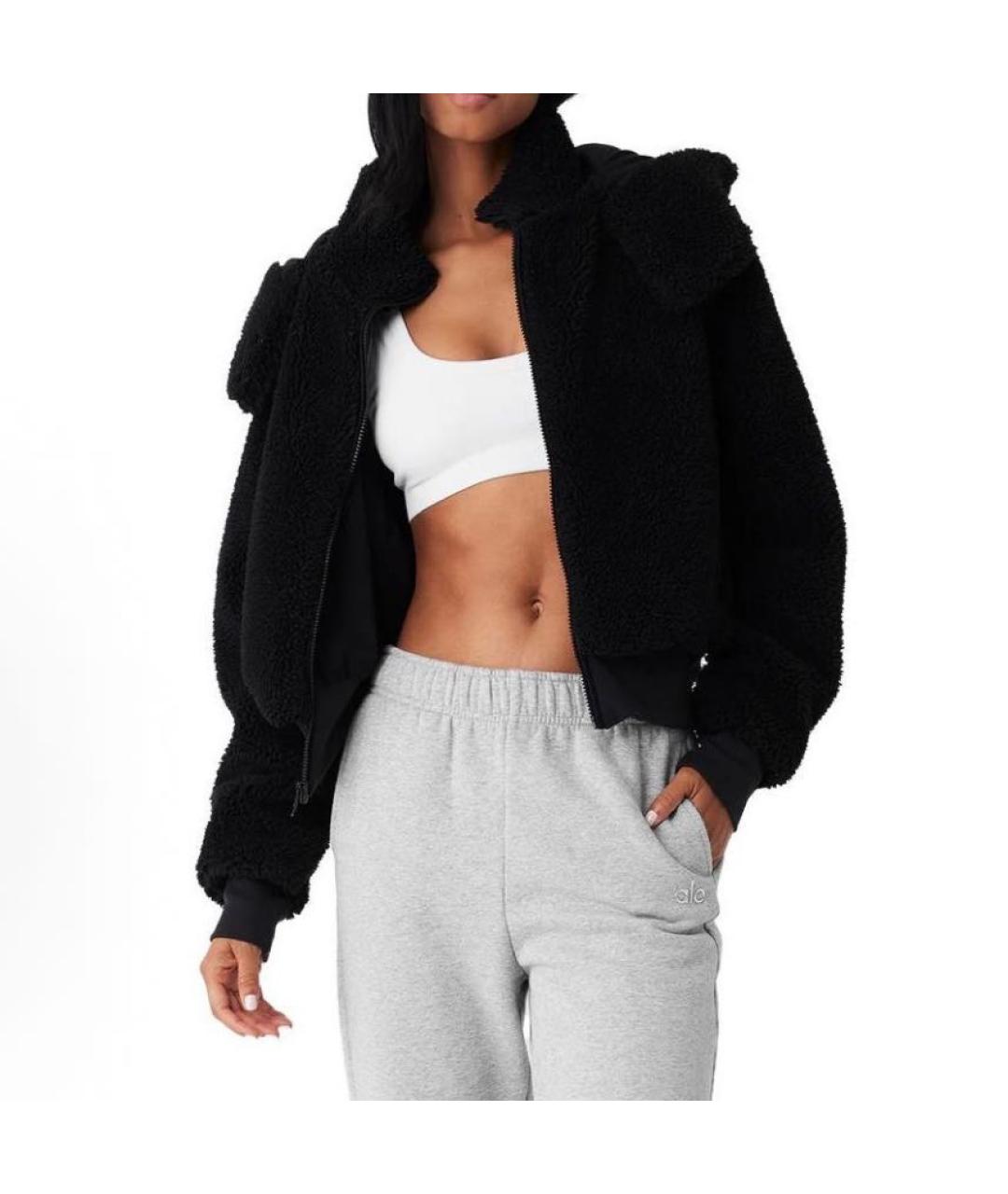 ALO YOGA Черная куртка, фото 5