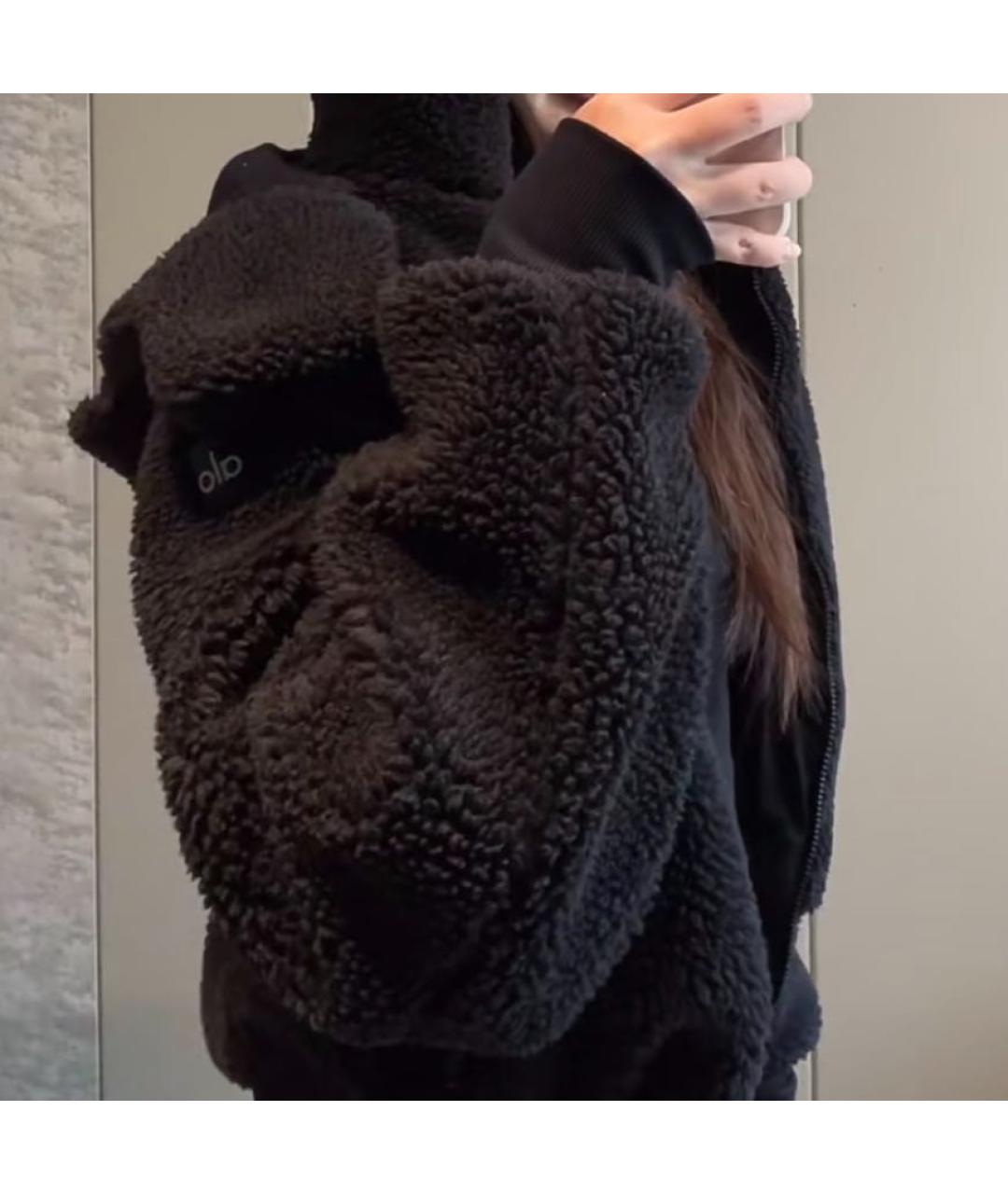 ALO YOGA Черная куртка, фото 7