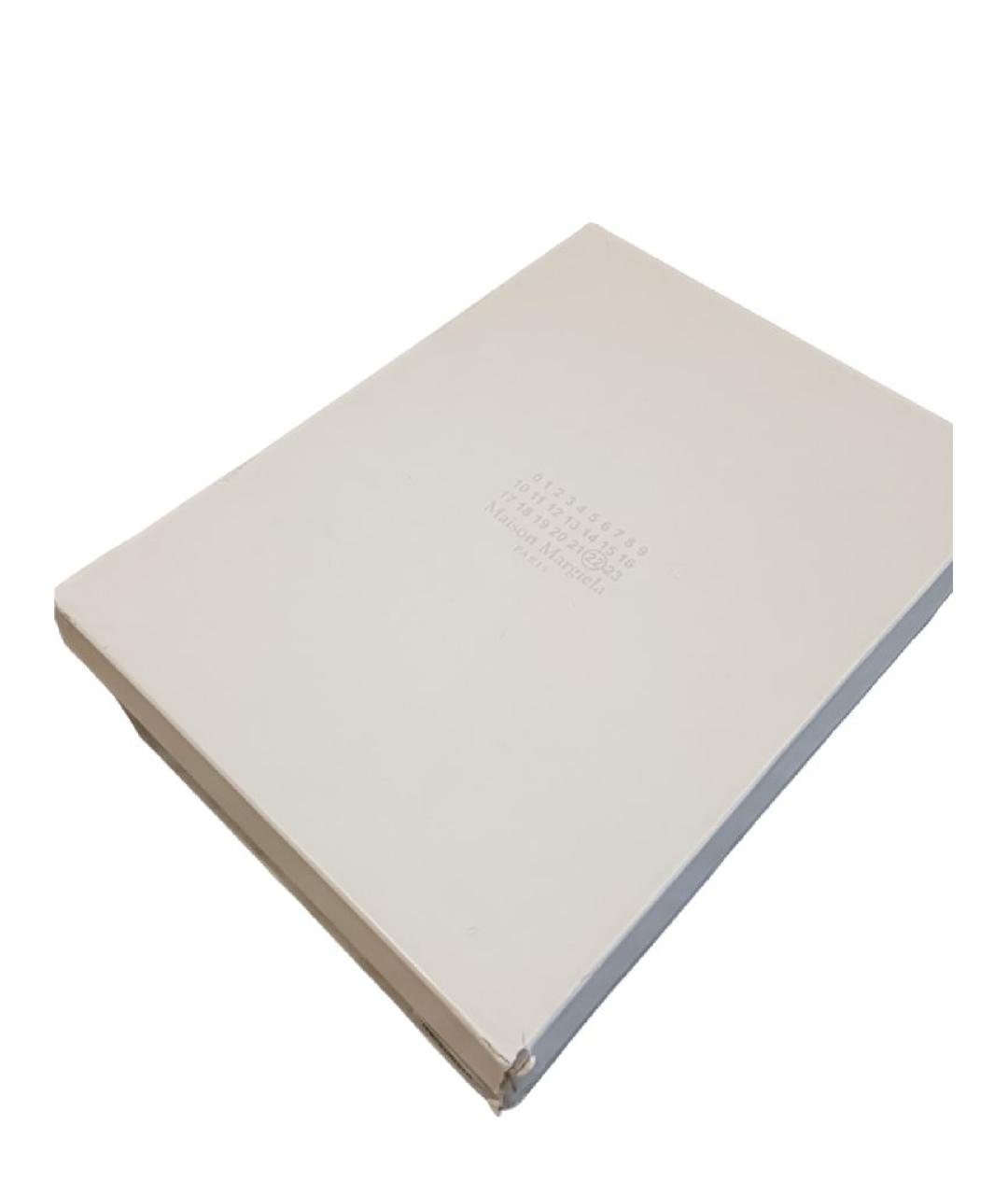 MAISON MARGIELA Коричневые ботинки из лакированной кожи, фото 9