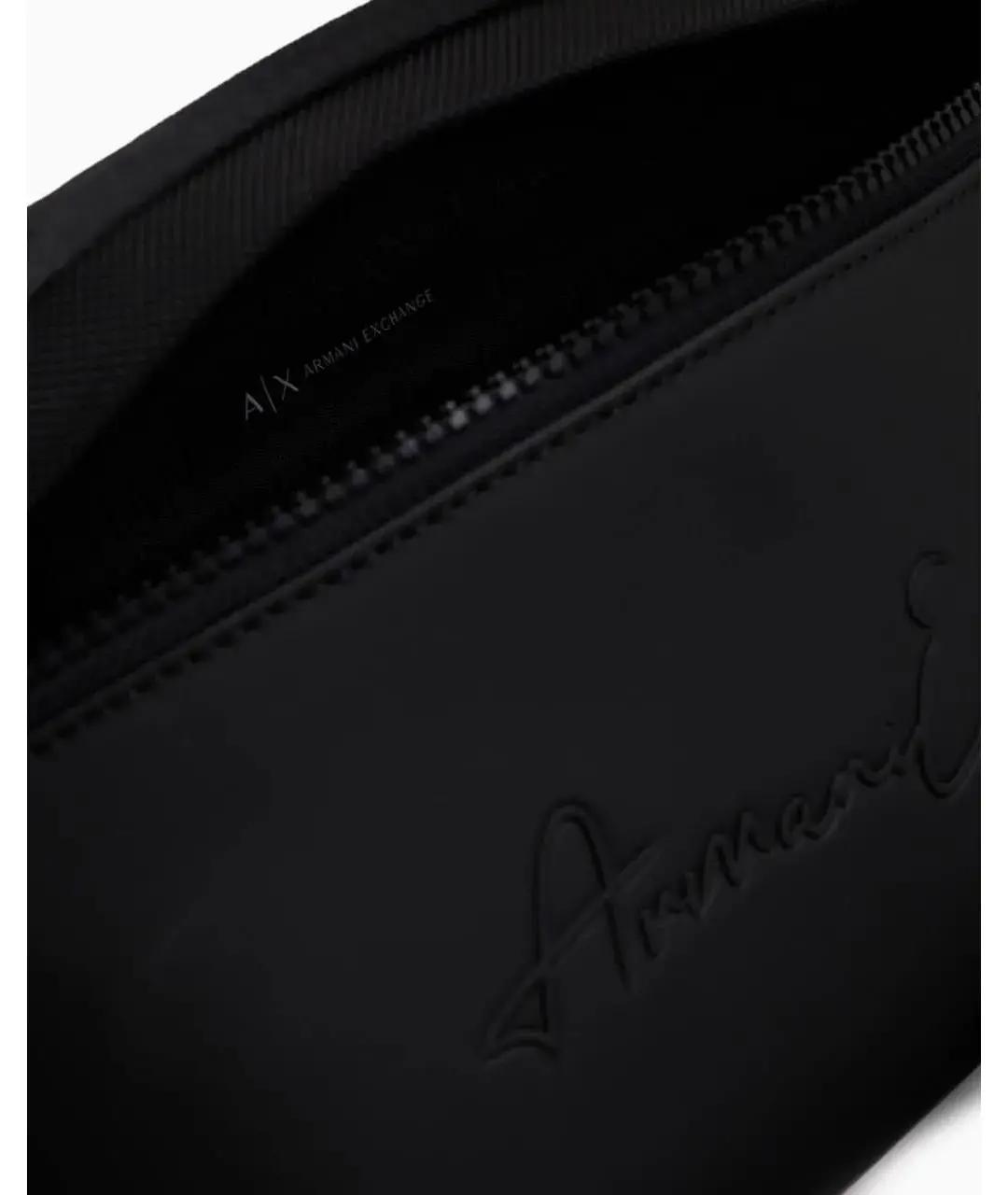 ARMANI EXCHANGE Черная поясная сумка, фото 2