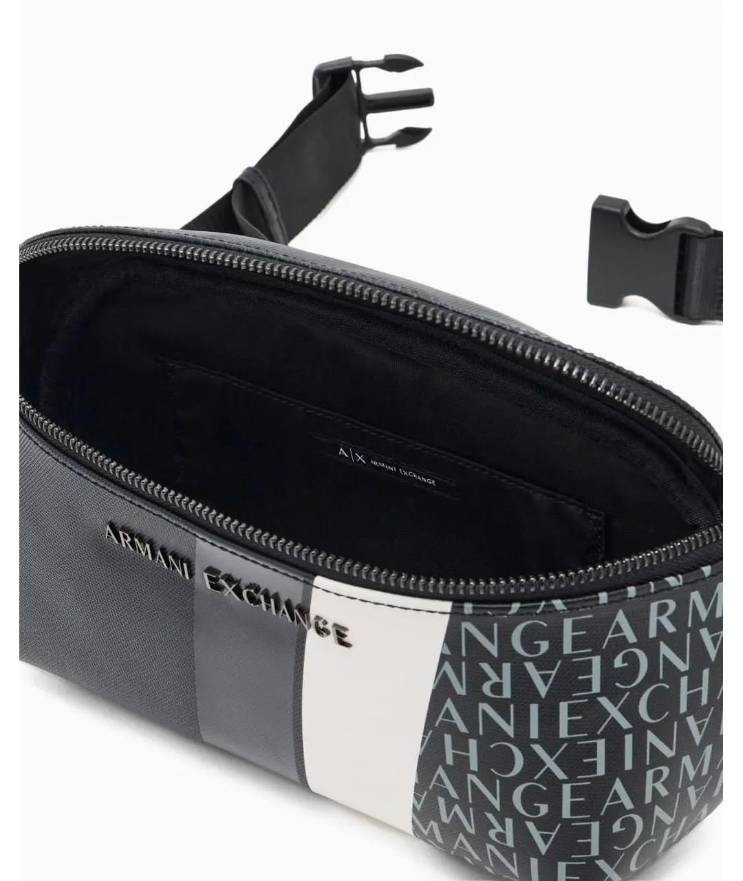 ARMANI EXCHANGE Темно-синяя поясная сумка, фото 2