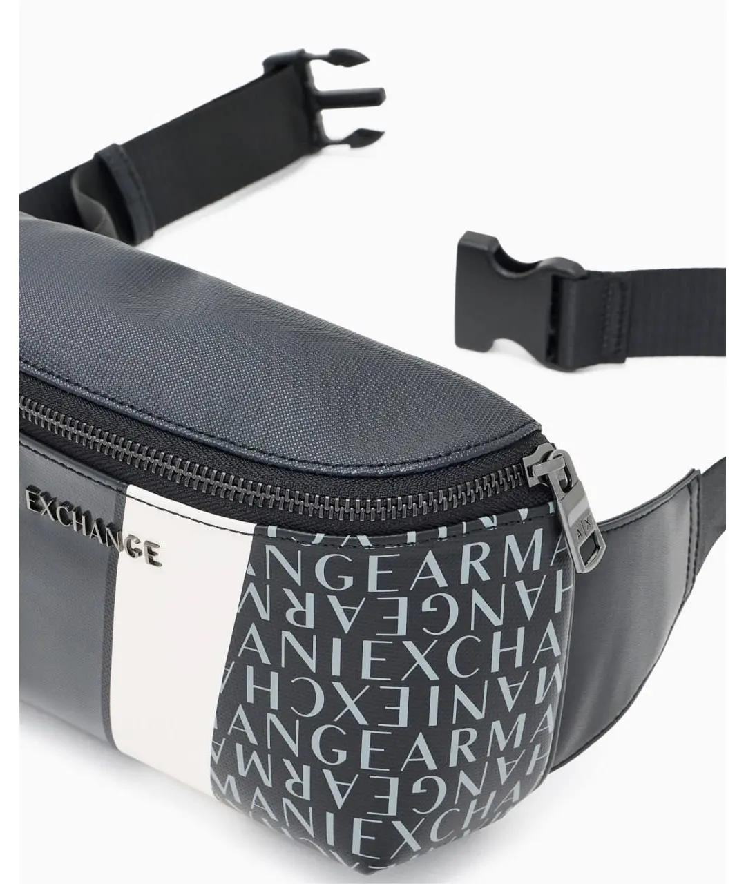 ARMANI EXCHANGE Темно-синяя поясная сумка, фото 3