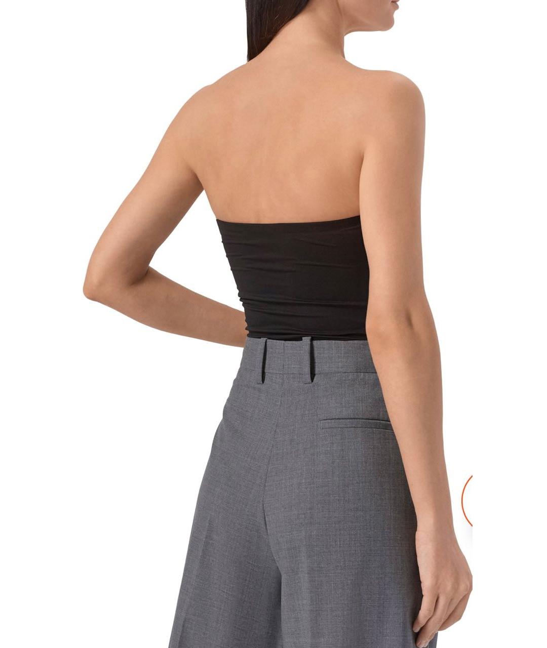 AGOLDE Черное полиамидовое боди, фото 2