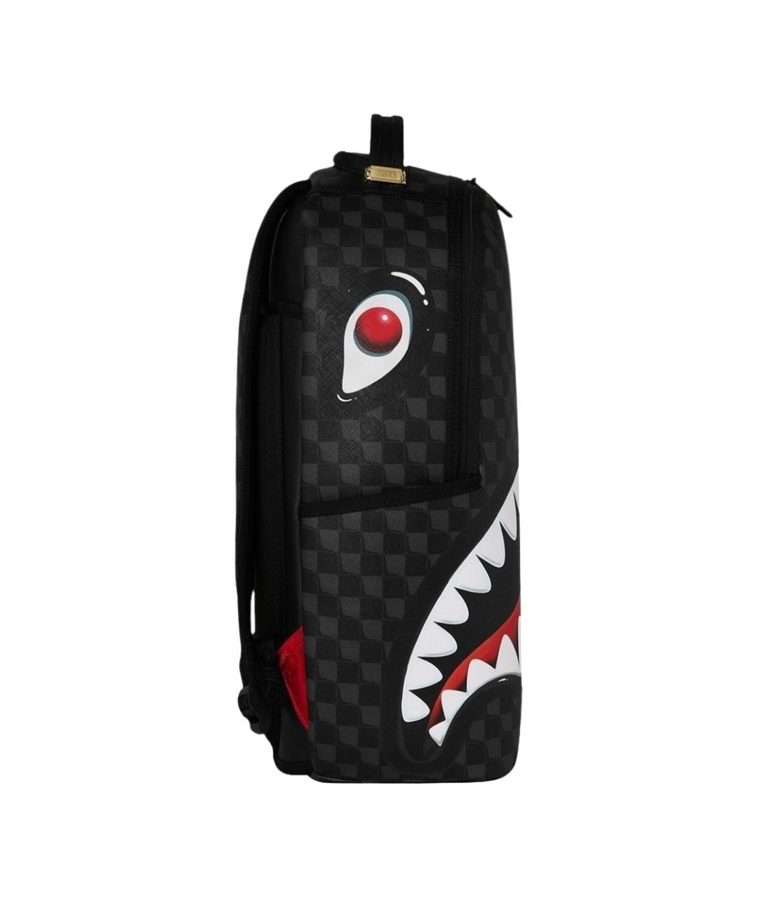 SPRAYGROUND Черный кожаный рюкзак, фото 5