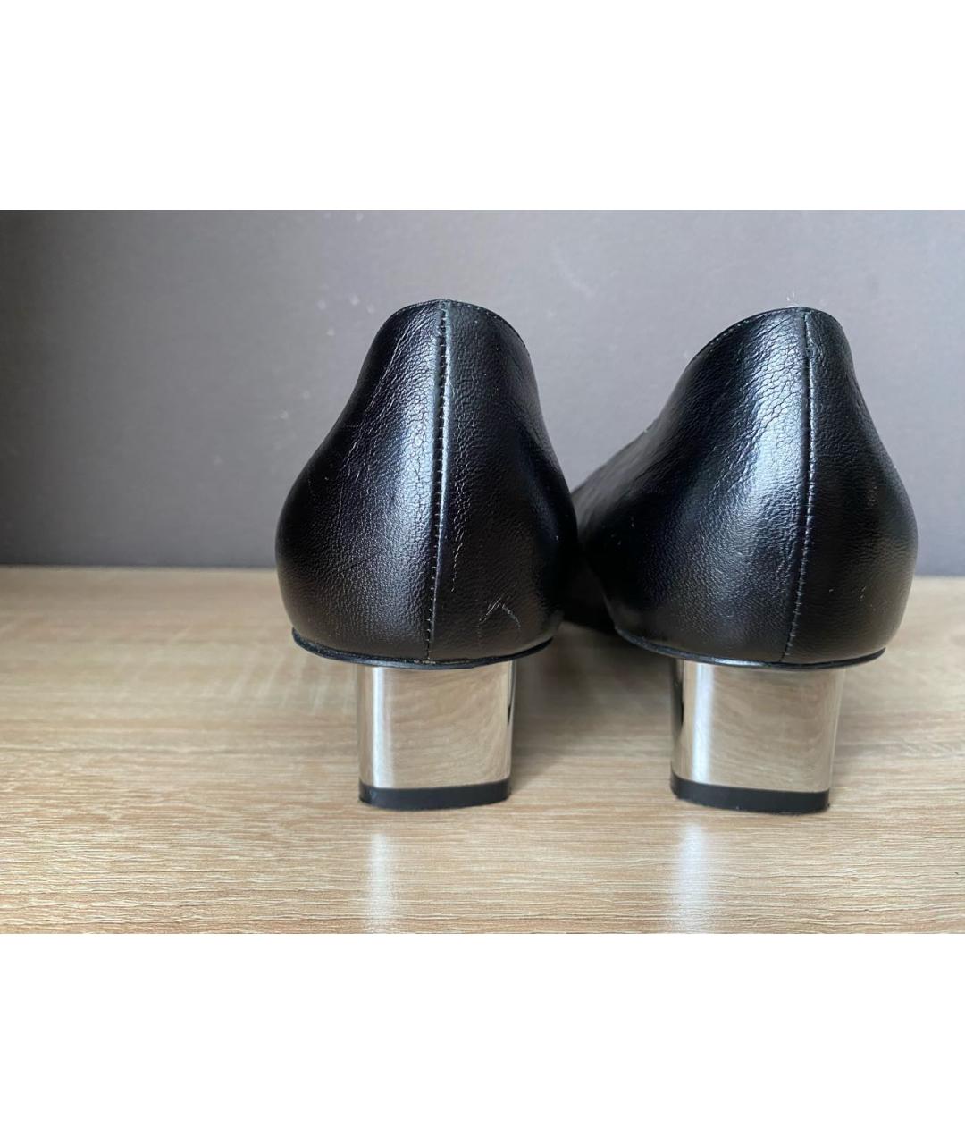 BALLY Черные кожаные туфли, фото 4