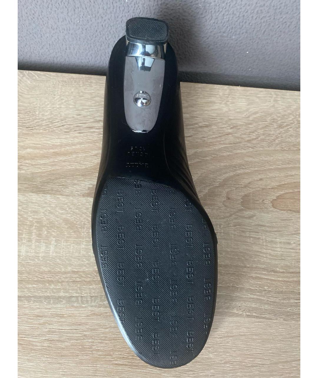 BALLY Черные кожаные туфли, фото 6