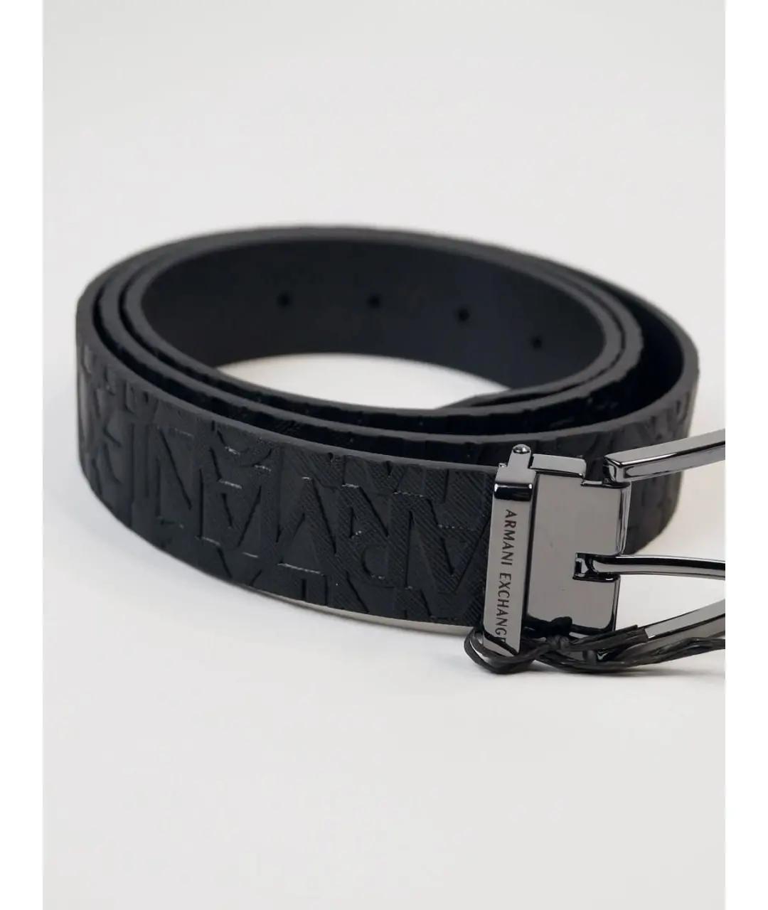 ARMANI EXCHANGE Черный ремень, фото 2