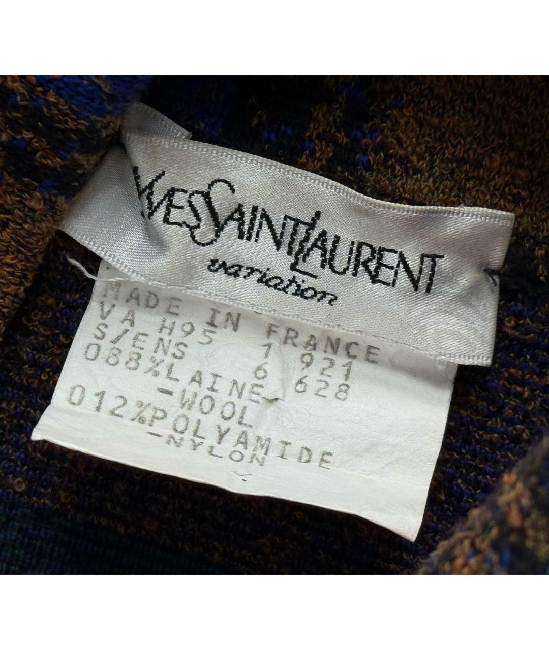 SAINT LAURENT Шерстяной джемпер / свитер, фото 6