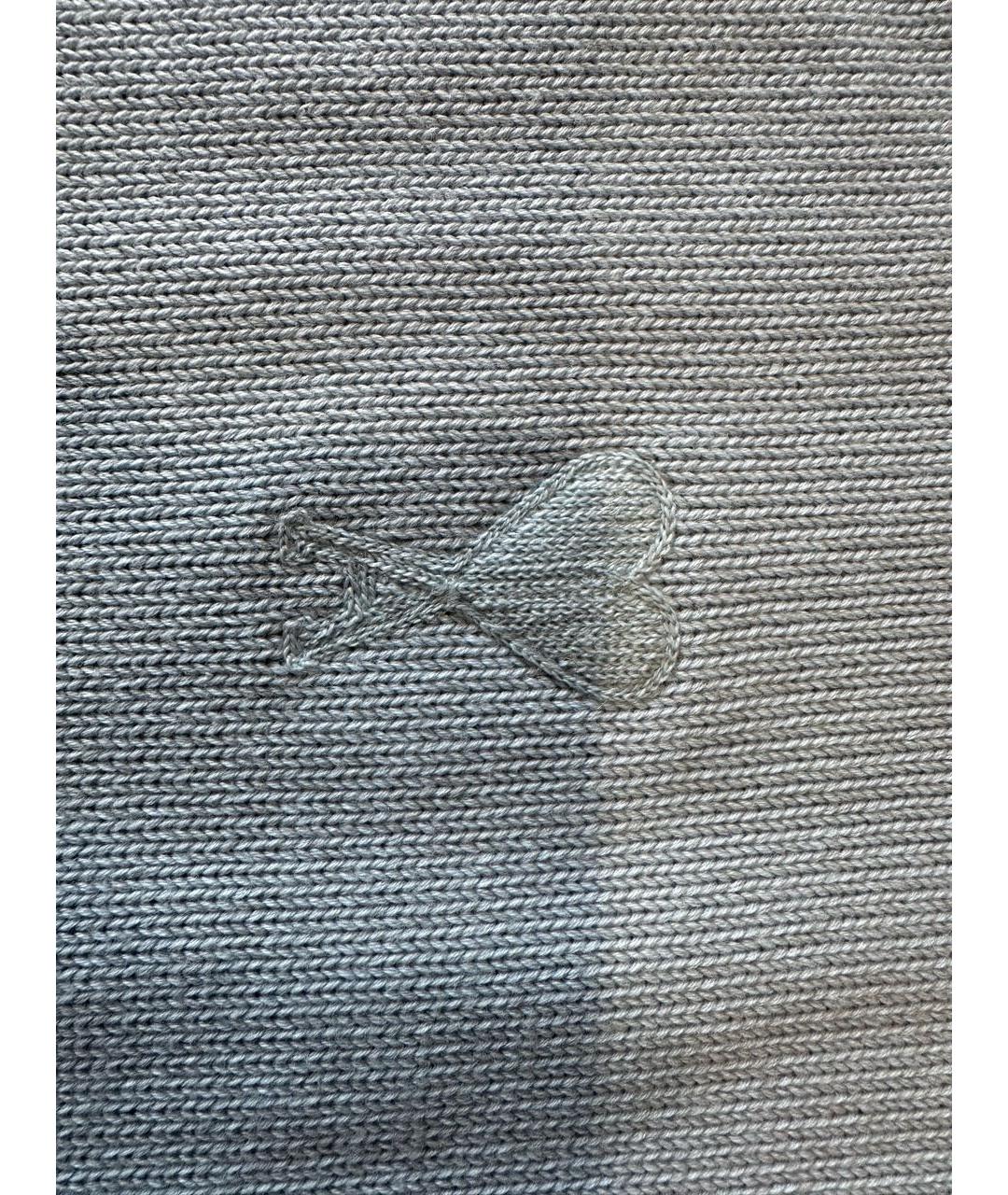 Ami Paris Голубой хлопковый джемпер / свитер, фото 4